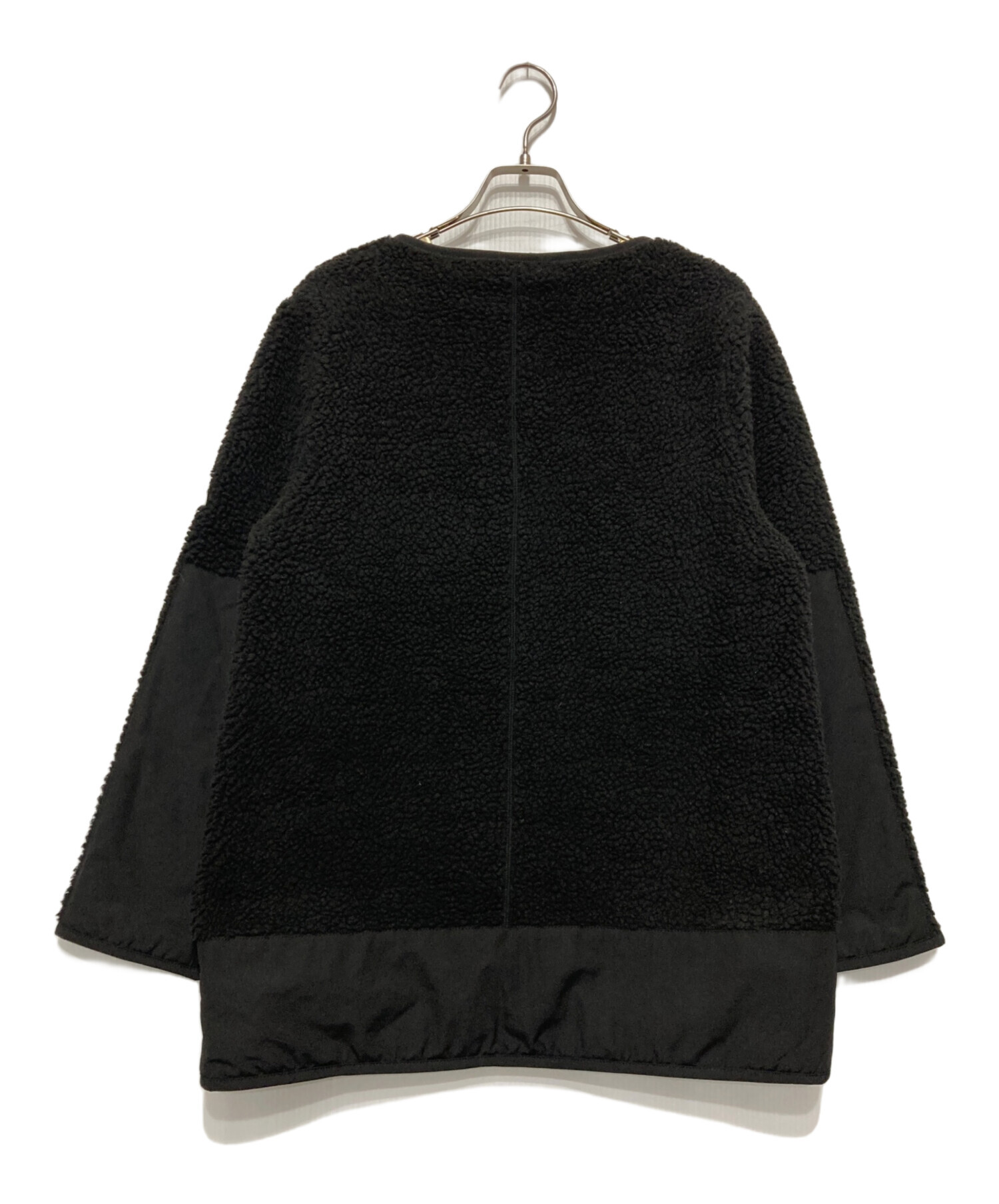 中古・古着通販】CAPE HEIGHTS (ケープハイツ) ボアコート ブラック 