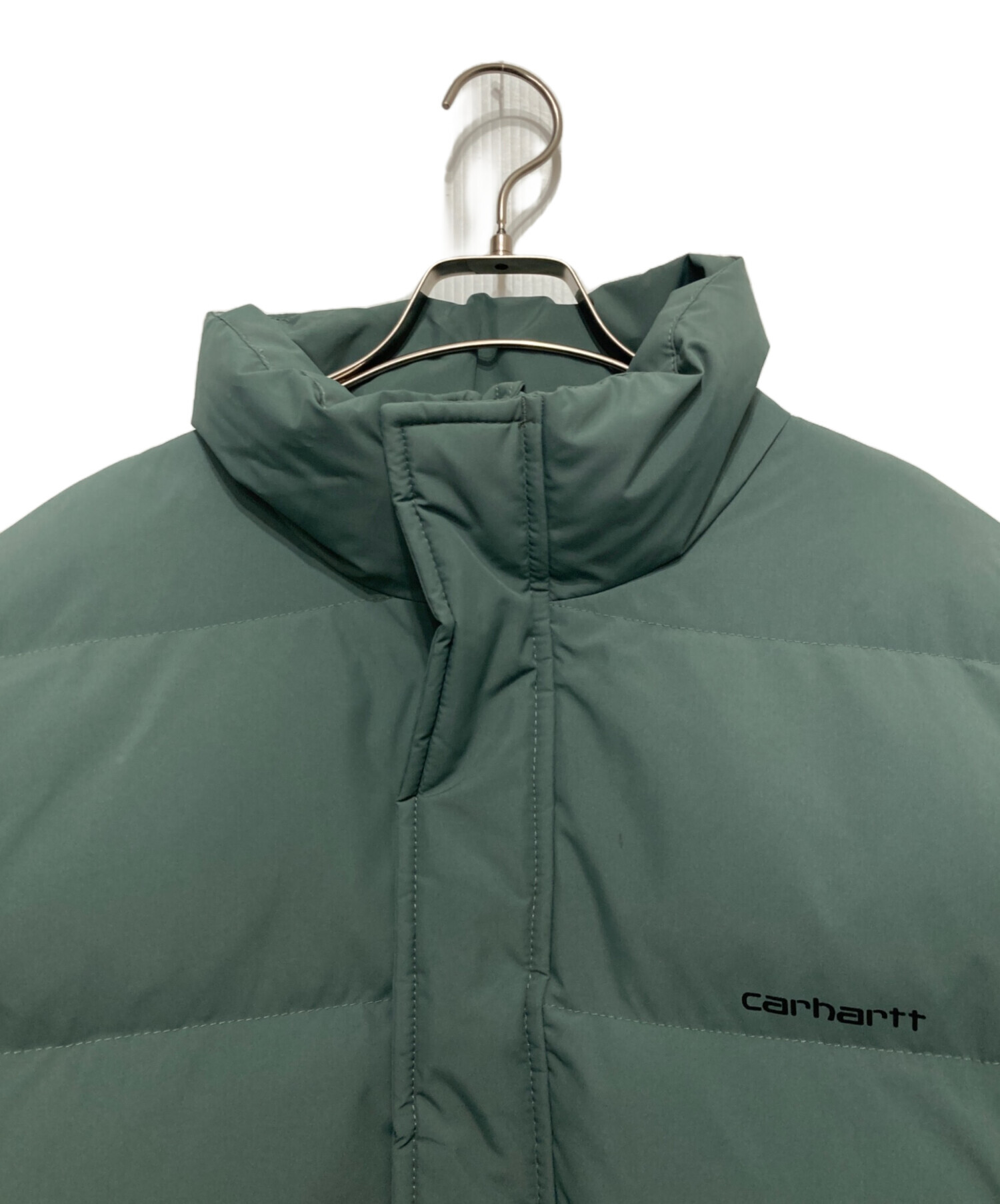 【希少サイズ】Carhartt ダークグリーンジャケット　2XL 90年代 Carhartt カーハート ダック地 アクティブジャケット