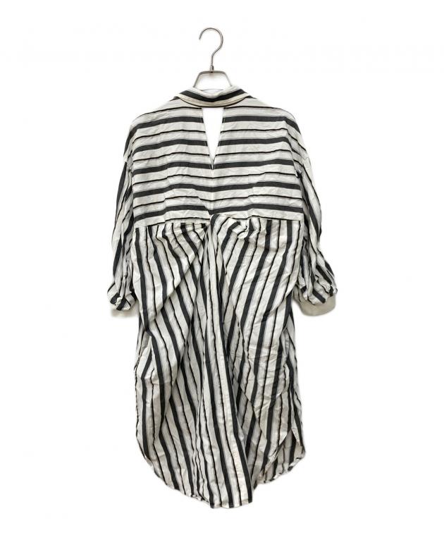 中古・古着通販】Lallia Mu (ラリア ムー) シャツワンピース ホワイト