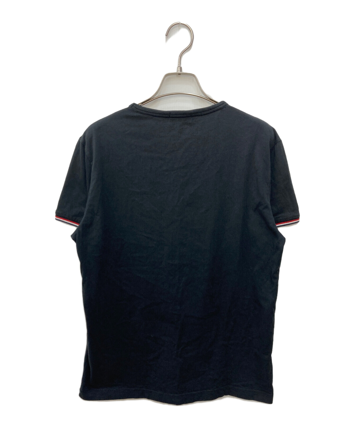 中古・古着通販】MONCLER (モンクレール) ポケットTシャツ ブラック 