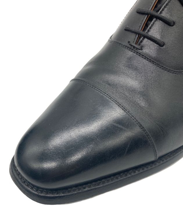 【未使用級】スコッチグレイン F3786 27cm ストレートチップ　ブラック 美品】27cm SCOTCH GRAIN ストレートチップ T0326 黒 美品】27cm