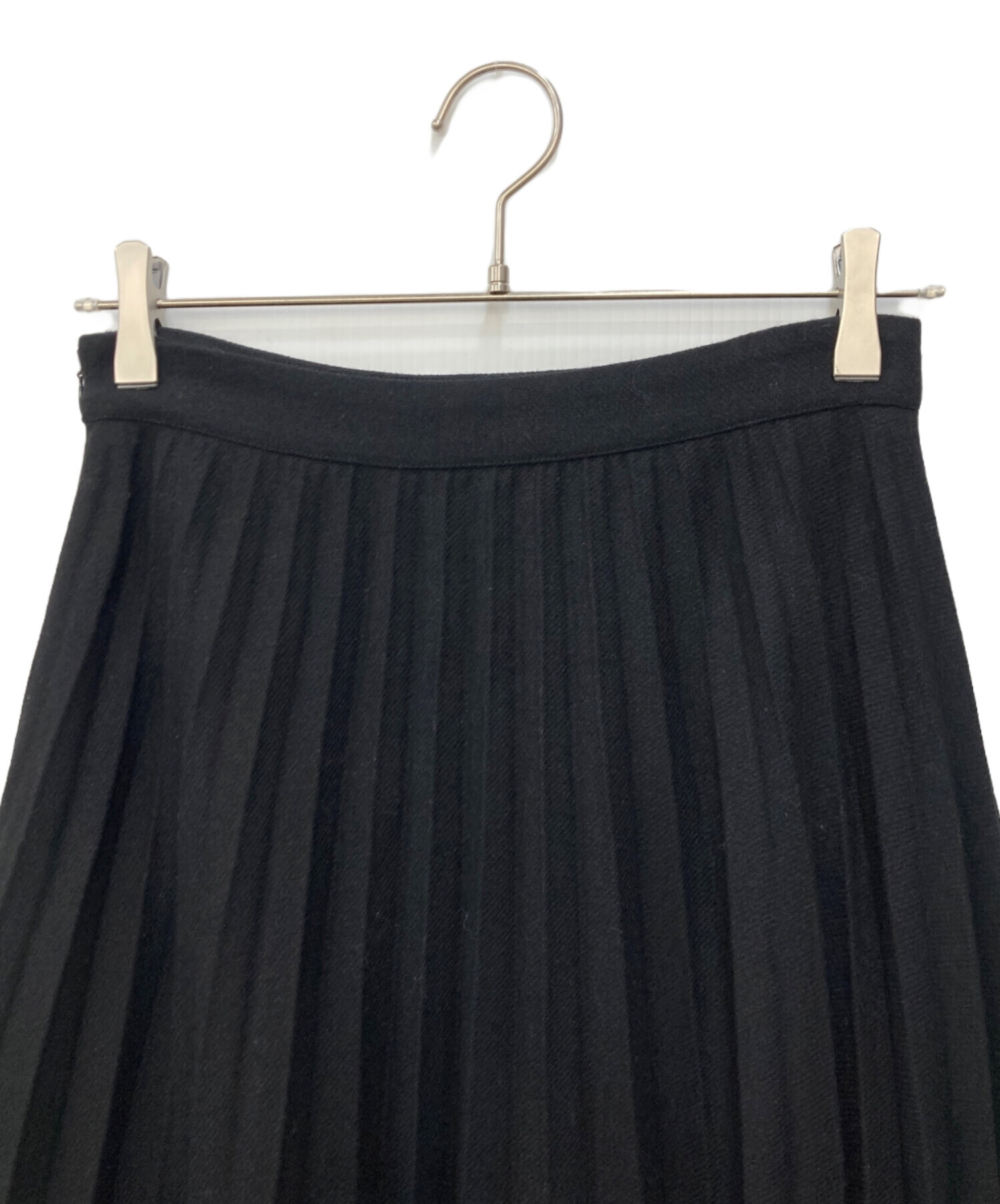 FRILL PLEAT VOLUME SKIRT CLANE FRILL PLEAT VOLUME SKIRT BEIGE