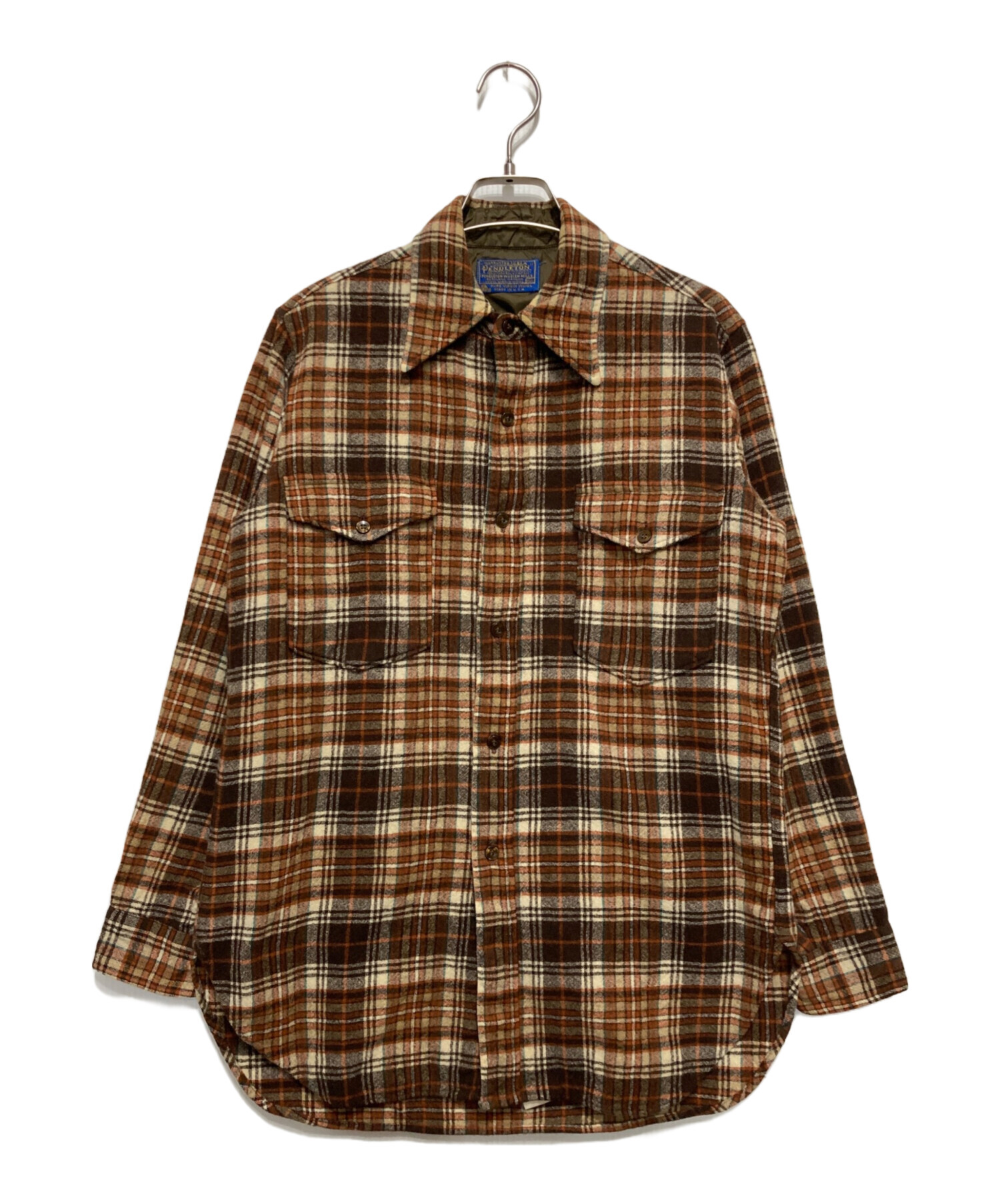 中古・古着通販】PENDLETON (ペンドルトン) オンブレウールチェック 