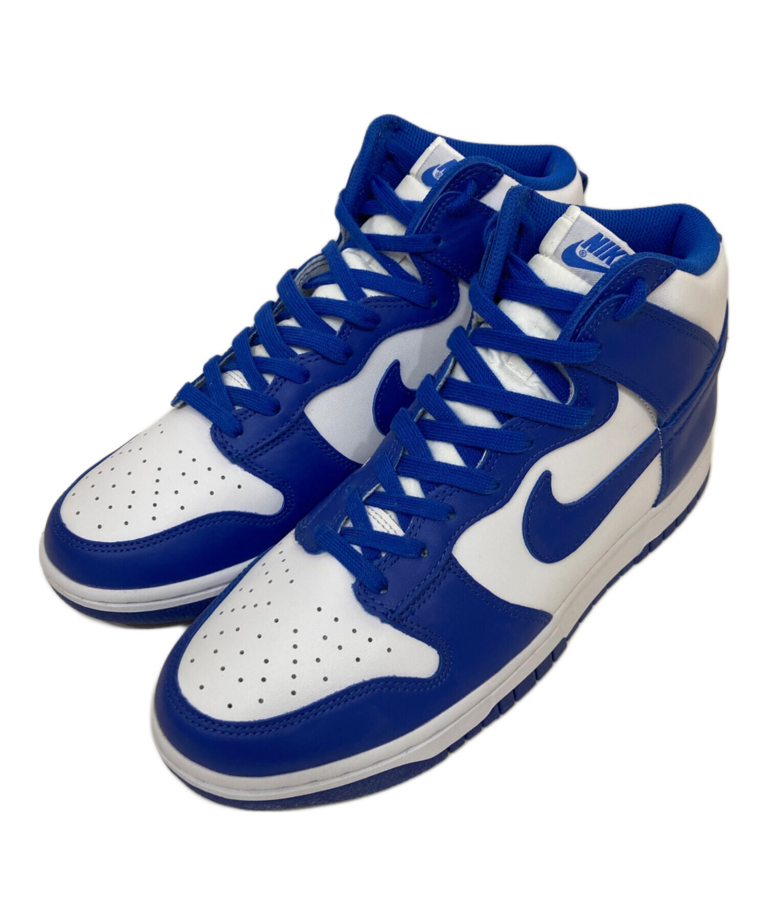 中古・古着通販】NIKE (ナイキ) DUNK HI RETRO WHITE/GAME ROYAL-TOTAL 
