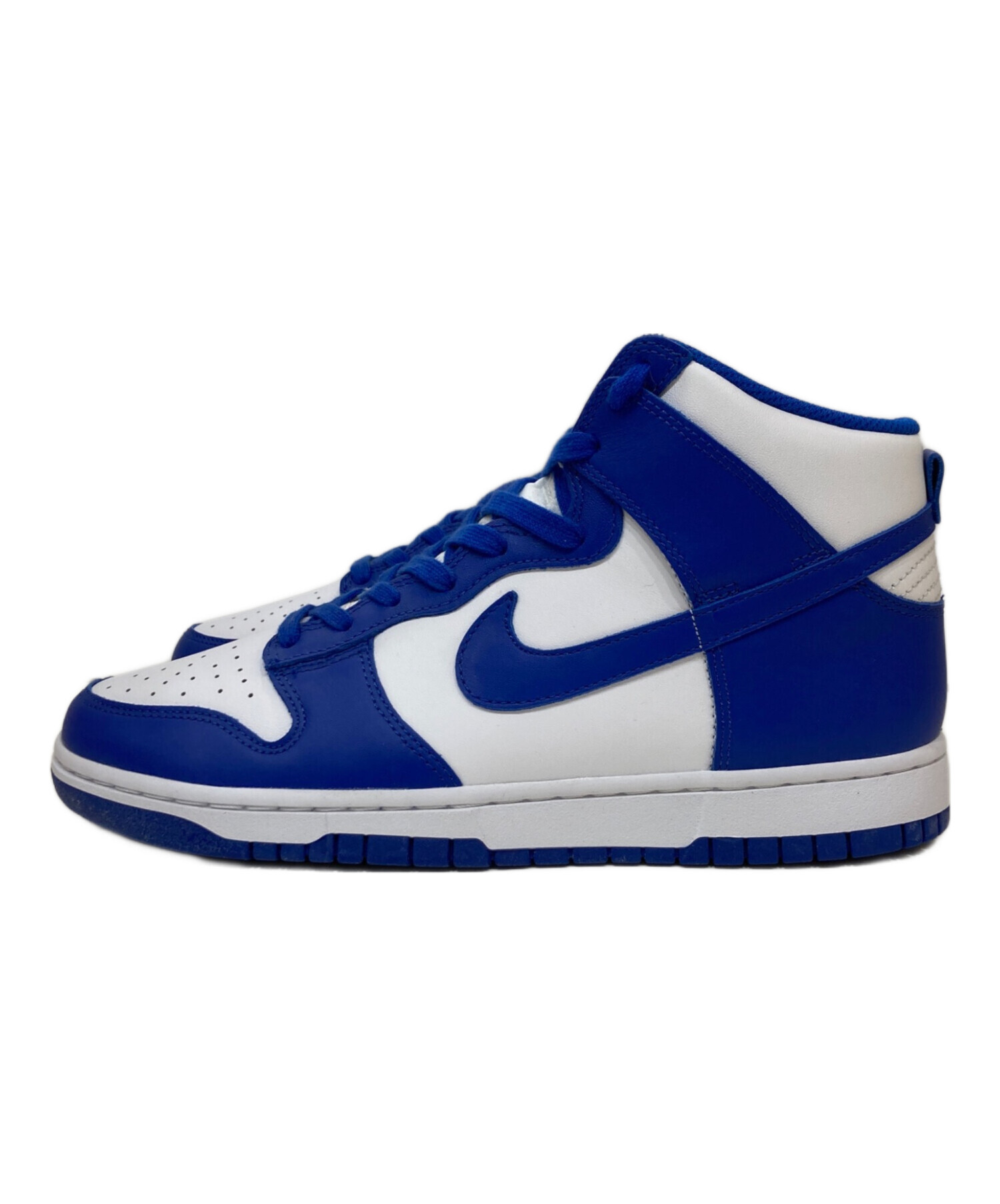 nike dunk high white game royal