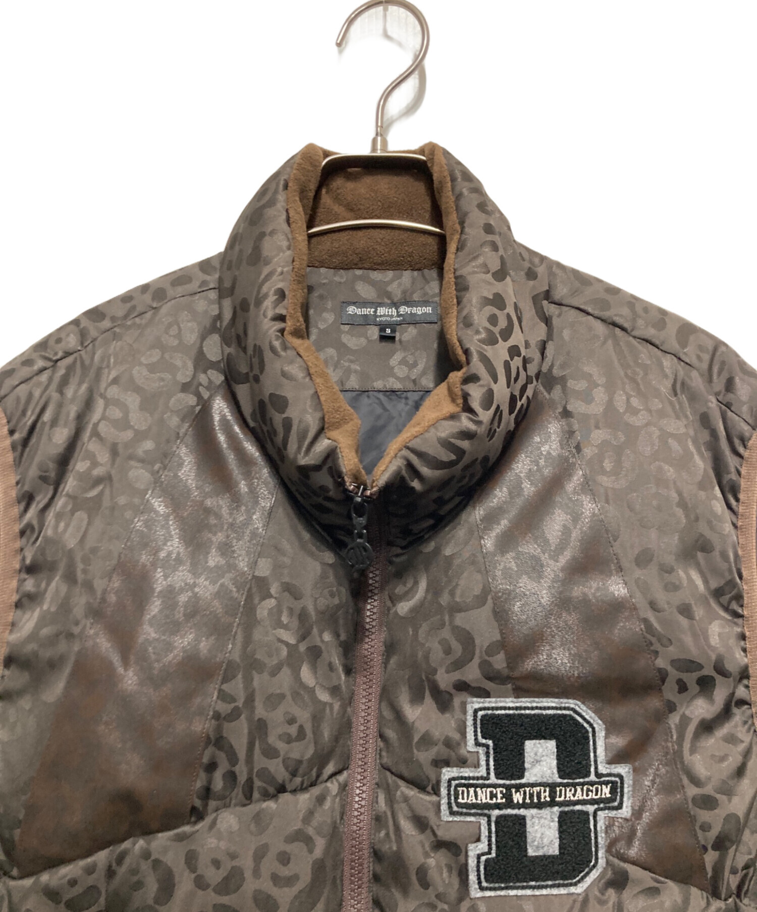 ダンスウィズドラゴン　サイズ5フリース切り替えベスト サイズ：5 DANCE WITH DRAGON ダンスウィズドラゴン 切替 フリース