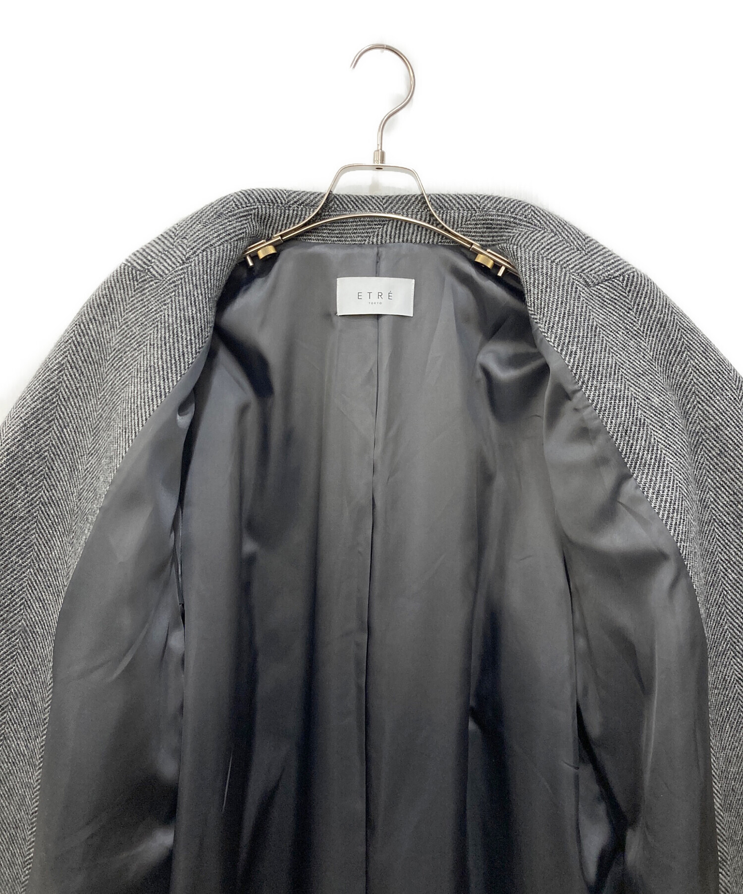 中古・古着通販】ETRE TOKYO (エトレトウキョウ) ヘリンボーンツイード