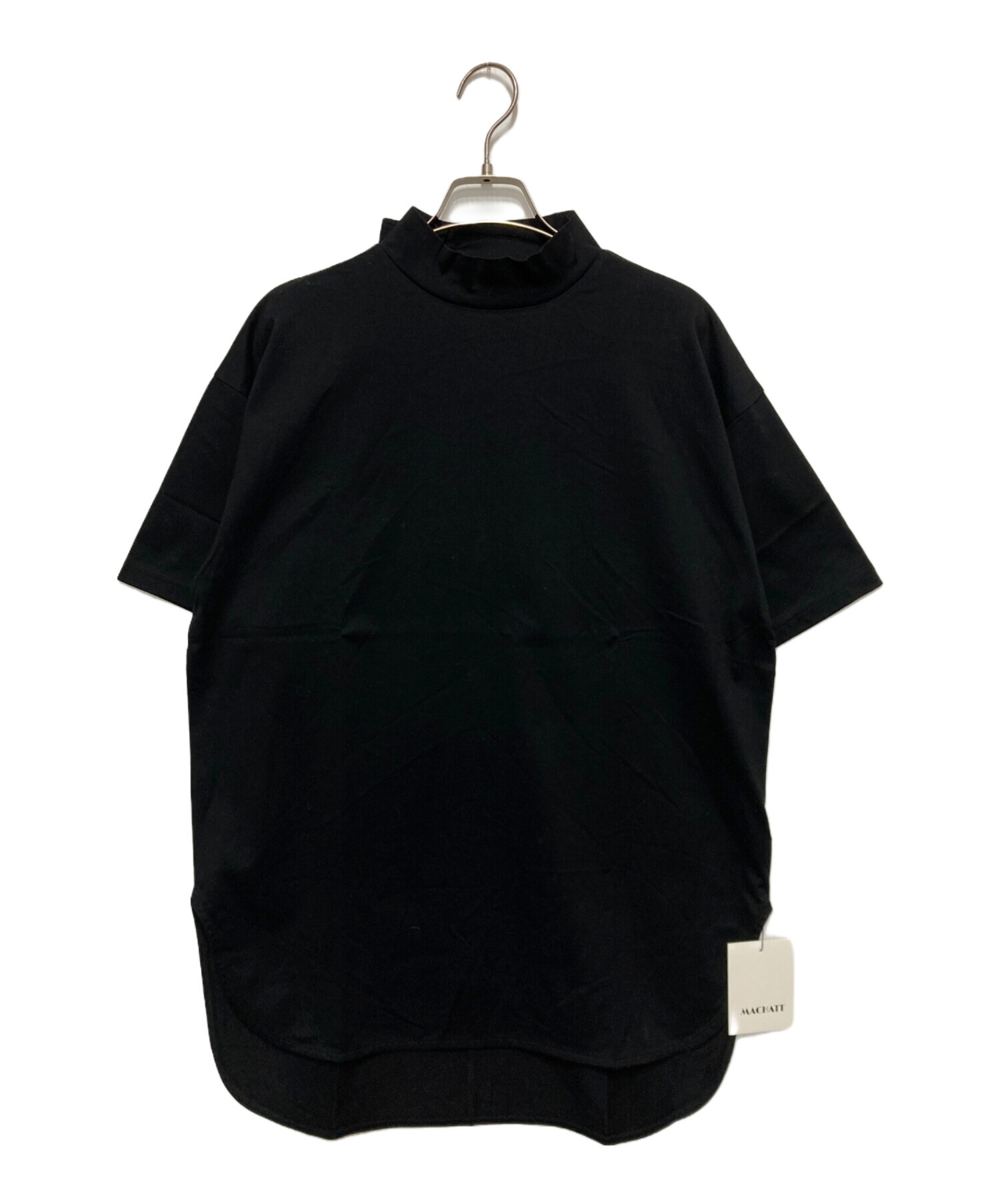 マチャットmachatt バックタイプルオーバー 中古・古着通販】machatt (マチャット) バックオープンハイネック T