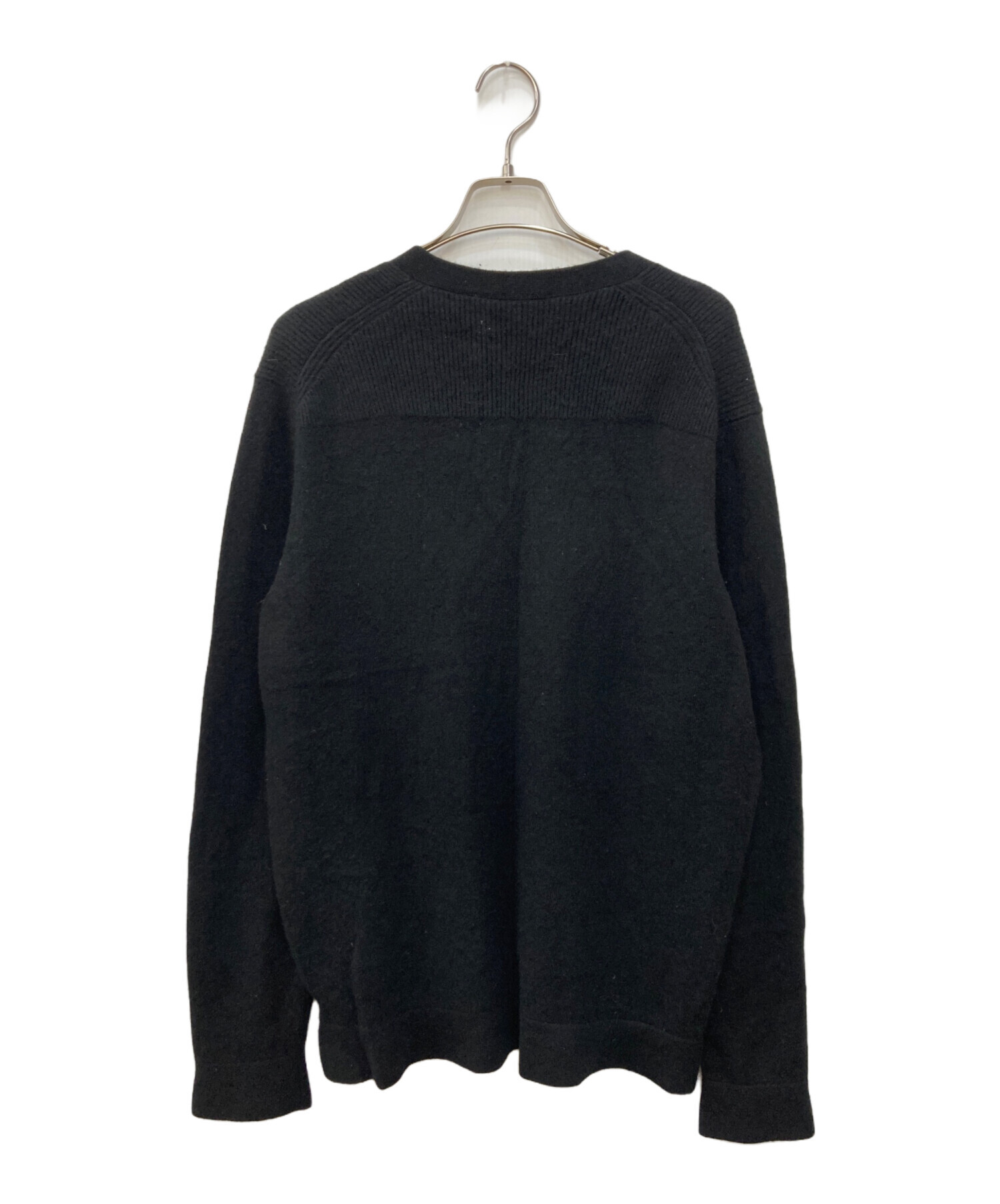 未使用タグ＊Theory コットンカシミヤニット　ブラック 中古・古着通販】theory (セオリー) カシミヤニット ブラック サイズ:L