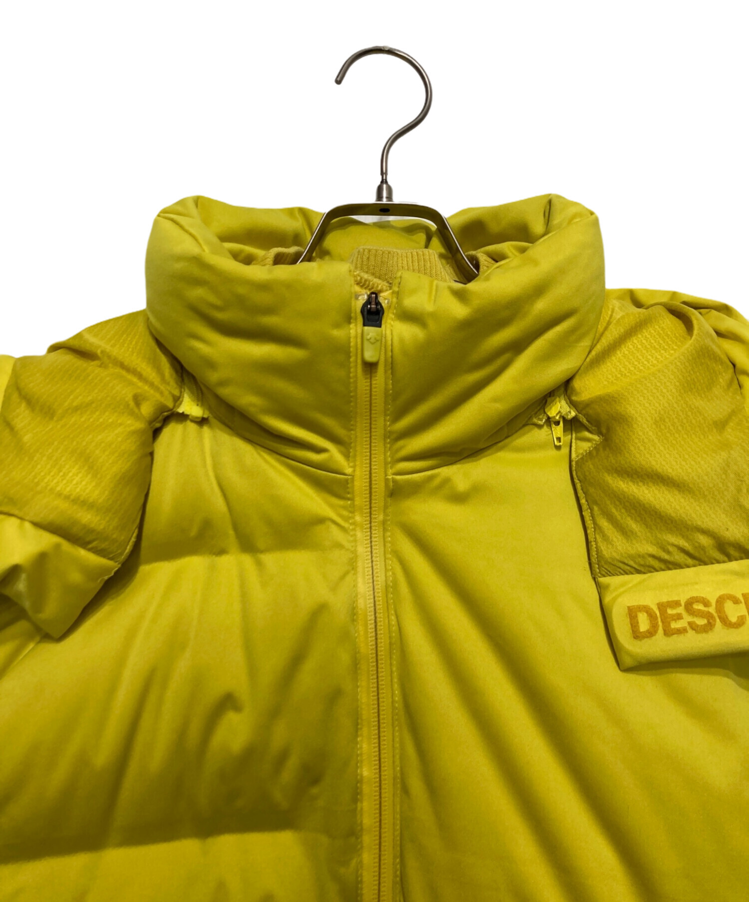 中古・古着通販】DESCENTE (デサント) 水沢ダウンジャケット イエロー