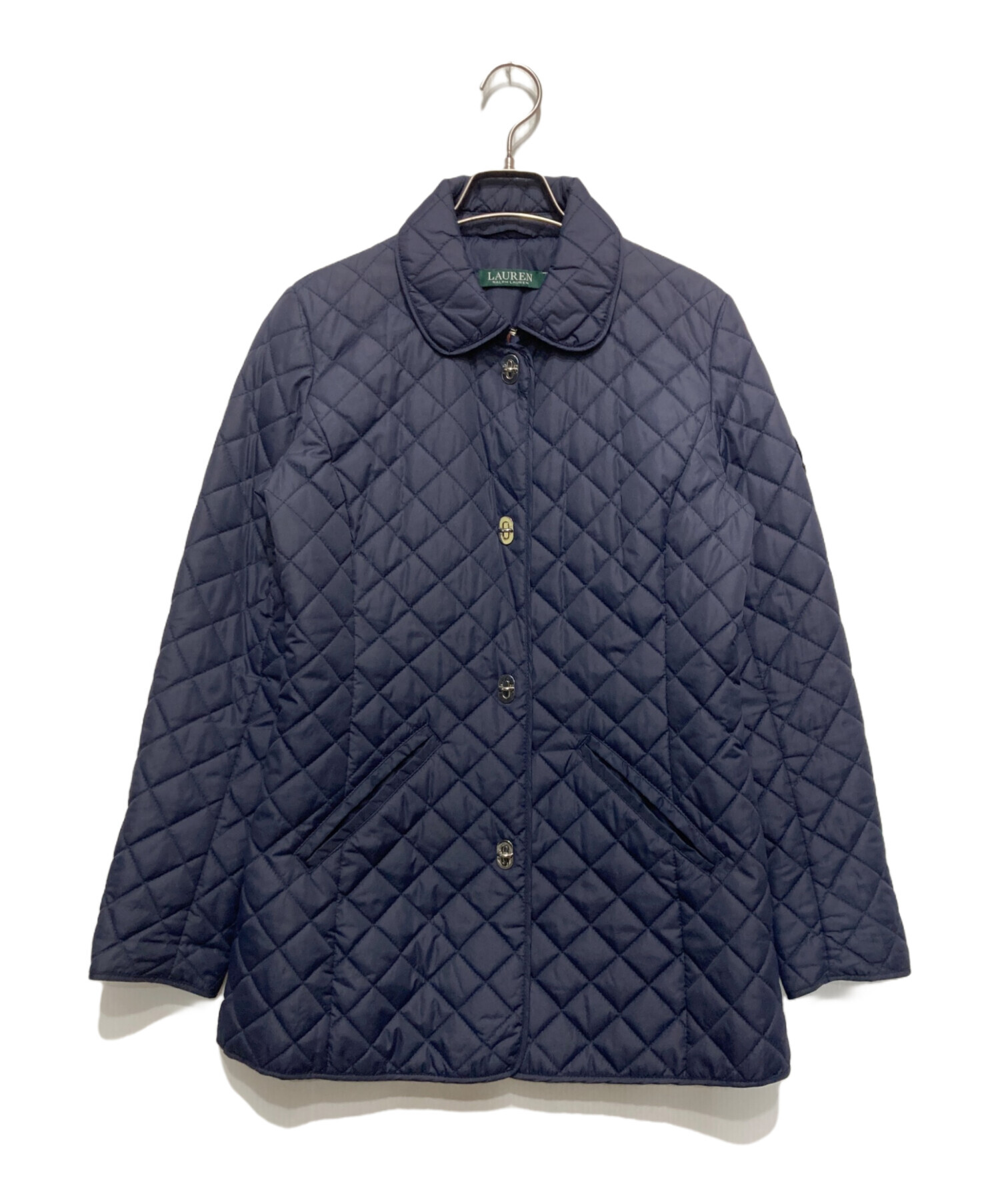 ラルフローレン コート ネイビー キルティング