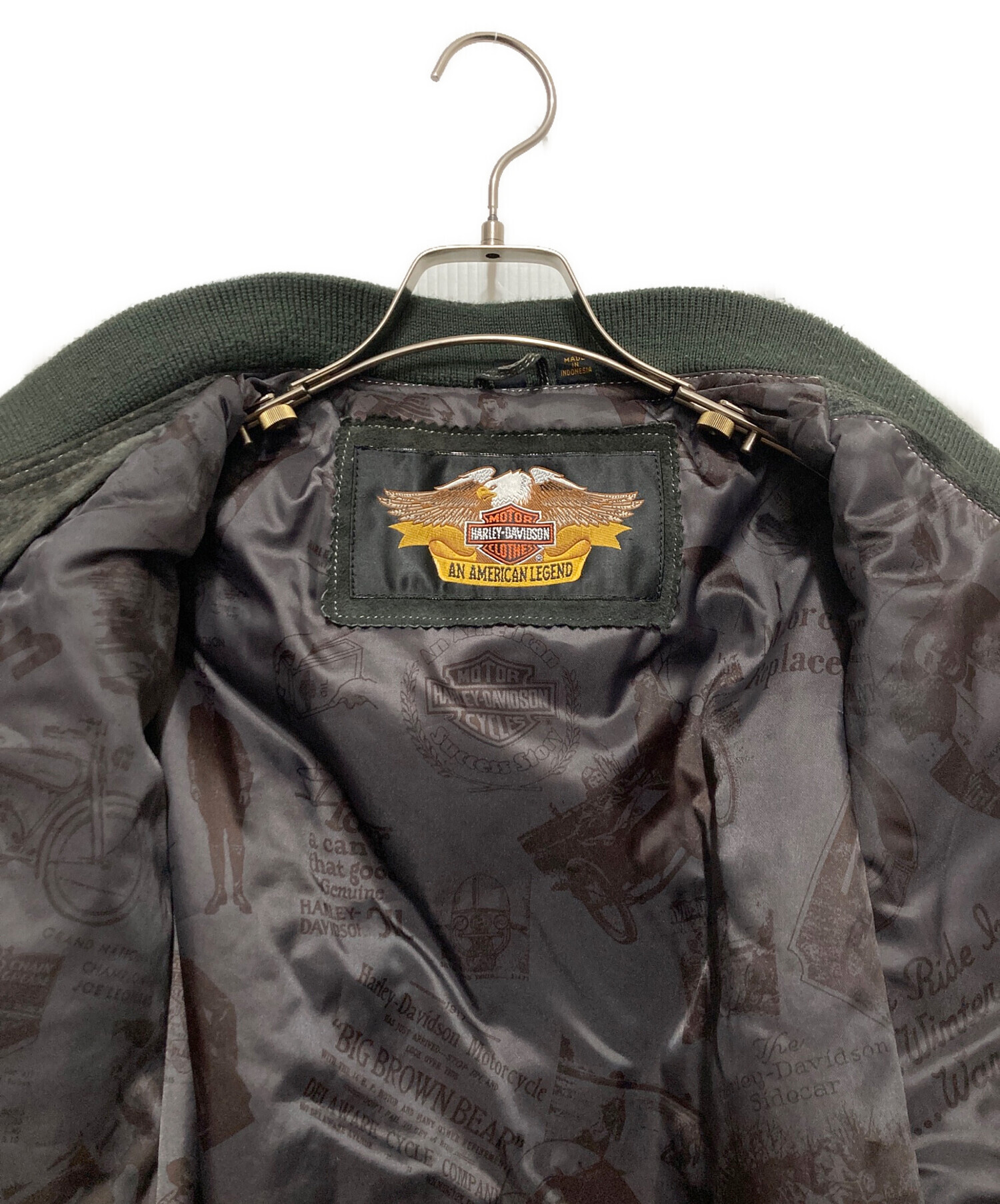 中古・古着通販】HARLEY-DAVIDSON (ハーレーダビッドソン) レザー