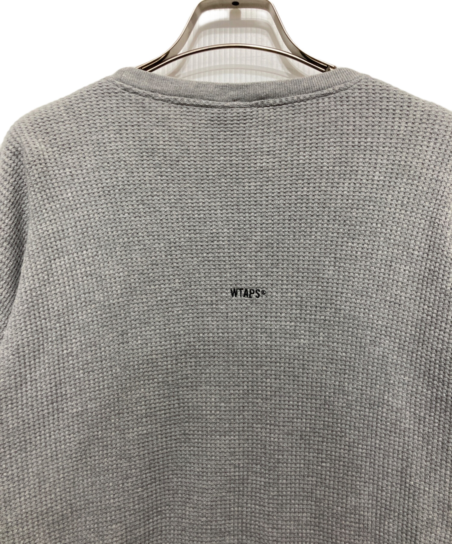 極美品！wtaps WAFFLE 01/LS/COTTON.SIGN WTAPS Cut&Sewn WAFFLE 01 / LS / COTTON. SIGN