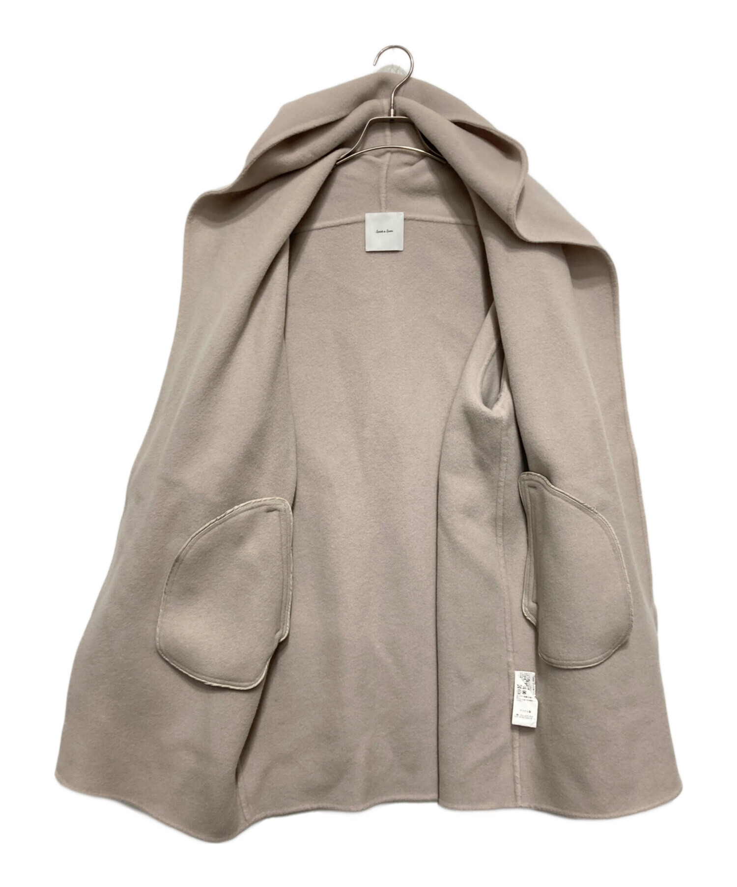 Spick&Spanダブルモッサリバーフーディーコート 36 Spick & Span