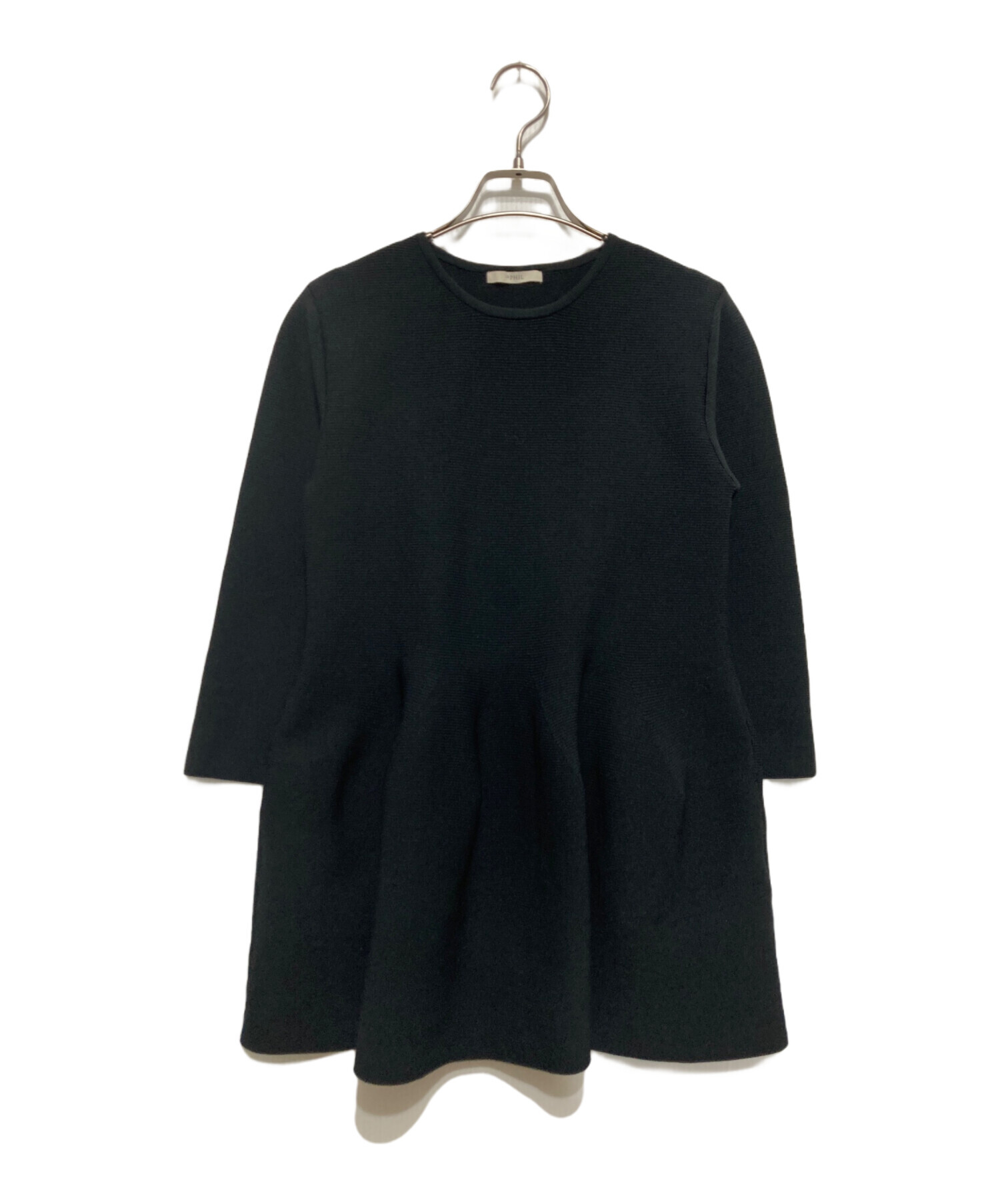 中古・古着通販】LE PHIL (ル フィル) スポンディッシュペプラムニット