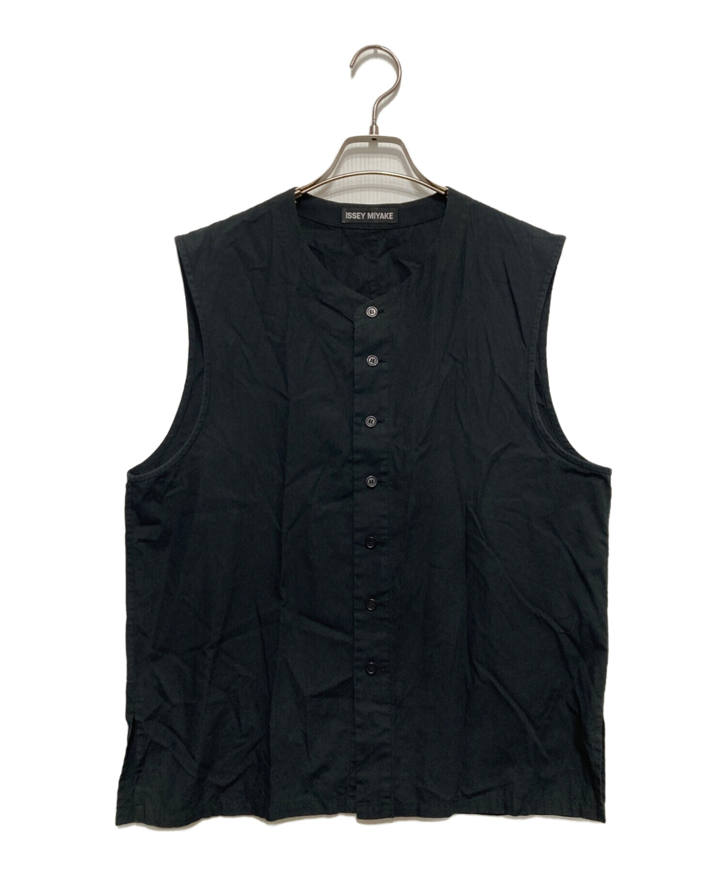 ARTISAN フード付き アルパカ混 ブラックダウンベスト 2、3回使用