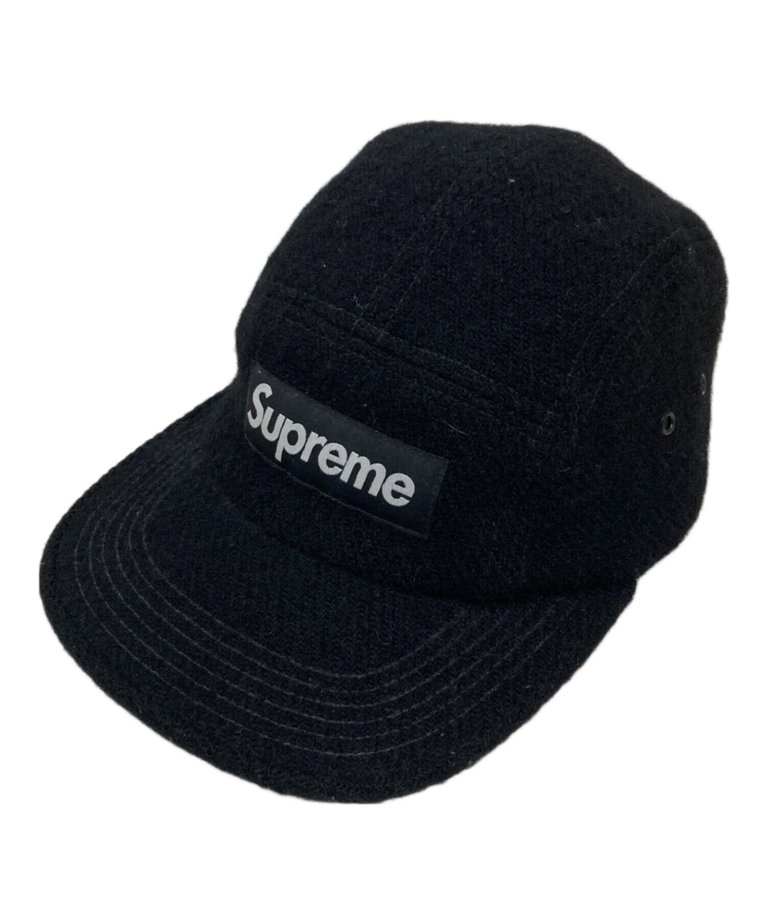 supreme ハリスツイード　キャップ　美品 SUPREME x HARRIS TWEED シュプリーム ハリスツイード 17AW