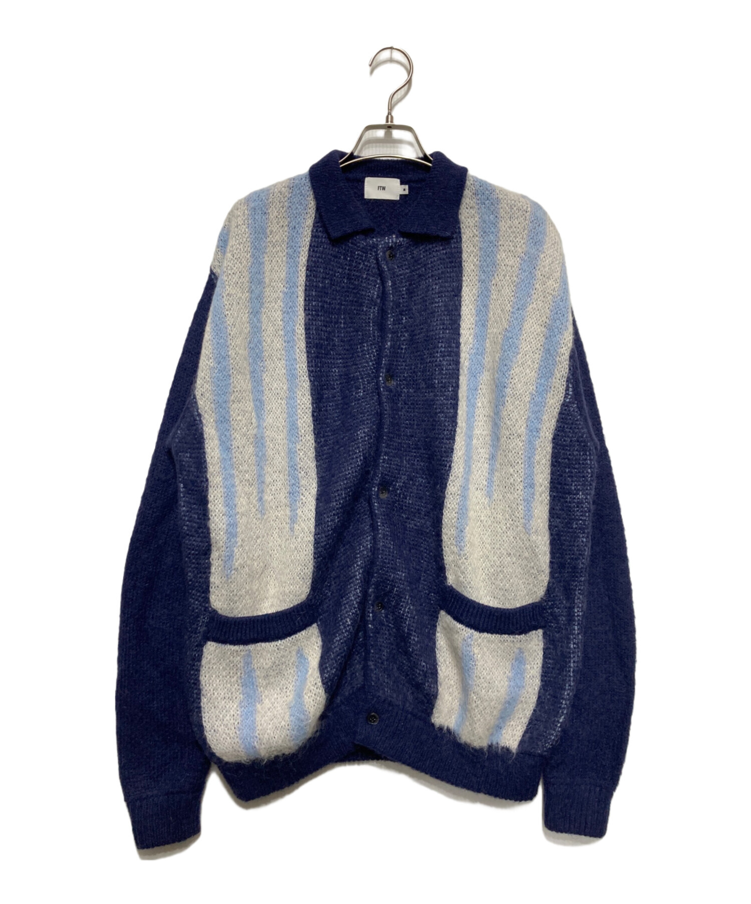 中古・古着通販】FTW (エフティーダブリュー) MOHAIR SHIRT CARDIGAN 