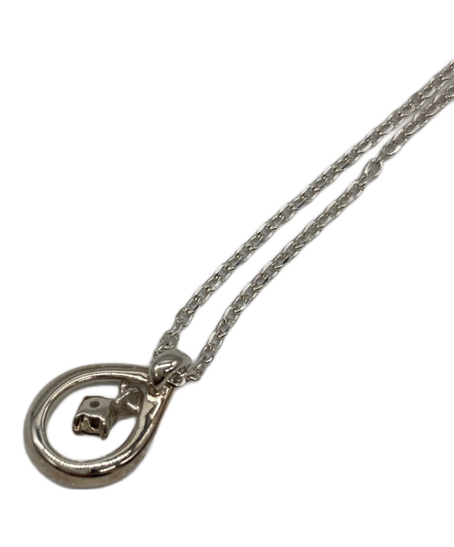 中古・古着通販】4℃ (ヨンドシー) エターナルシルバー ネックレス 