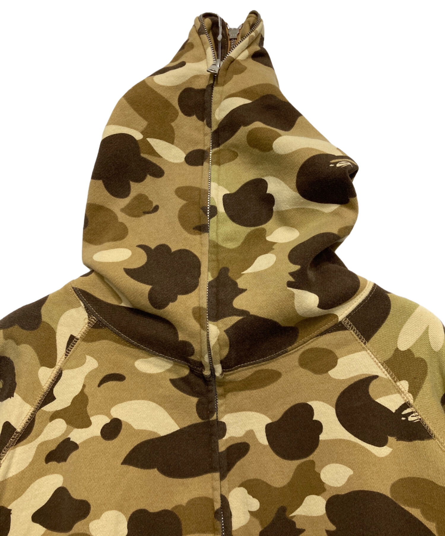 正規品　レア　アベイシングエイプ　GO! APE フルジップパーカー 中古・古着通販】A BATHING APE (アベイシングエイプ) 1stカモ