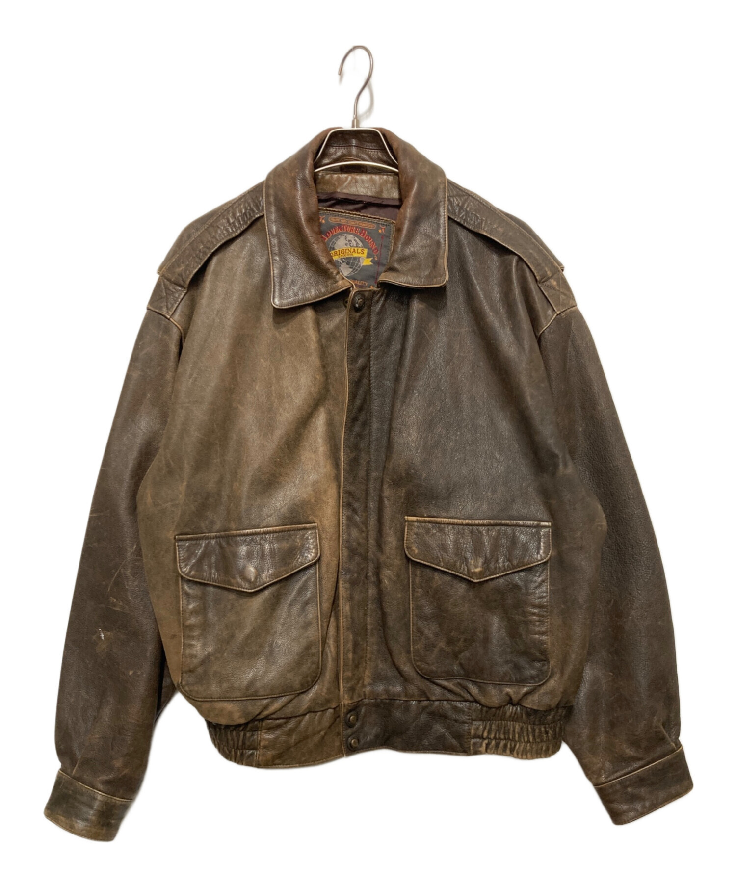 中古・古着通販】wilsons (ウィルソンズ) A-2 タイプ レザージャケット