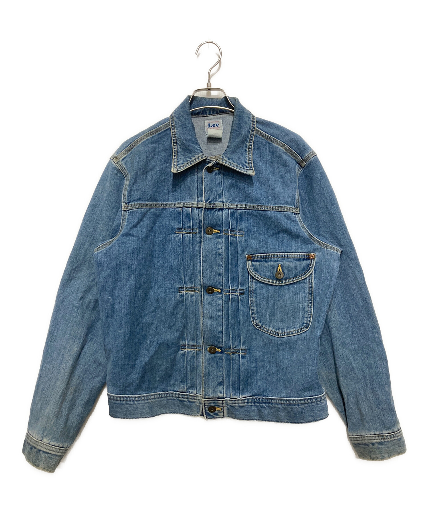 Lee 0401デニムジャケット Lサイズ インディゴブルー 中古・古着通販】LEE (リー) 0401 カウボーデニムジャケット