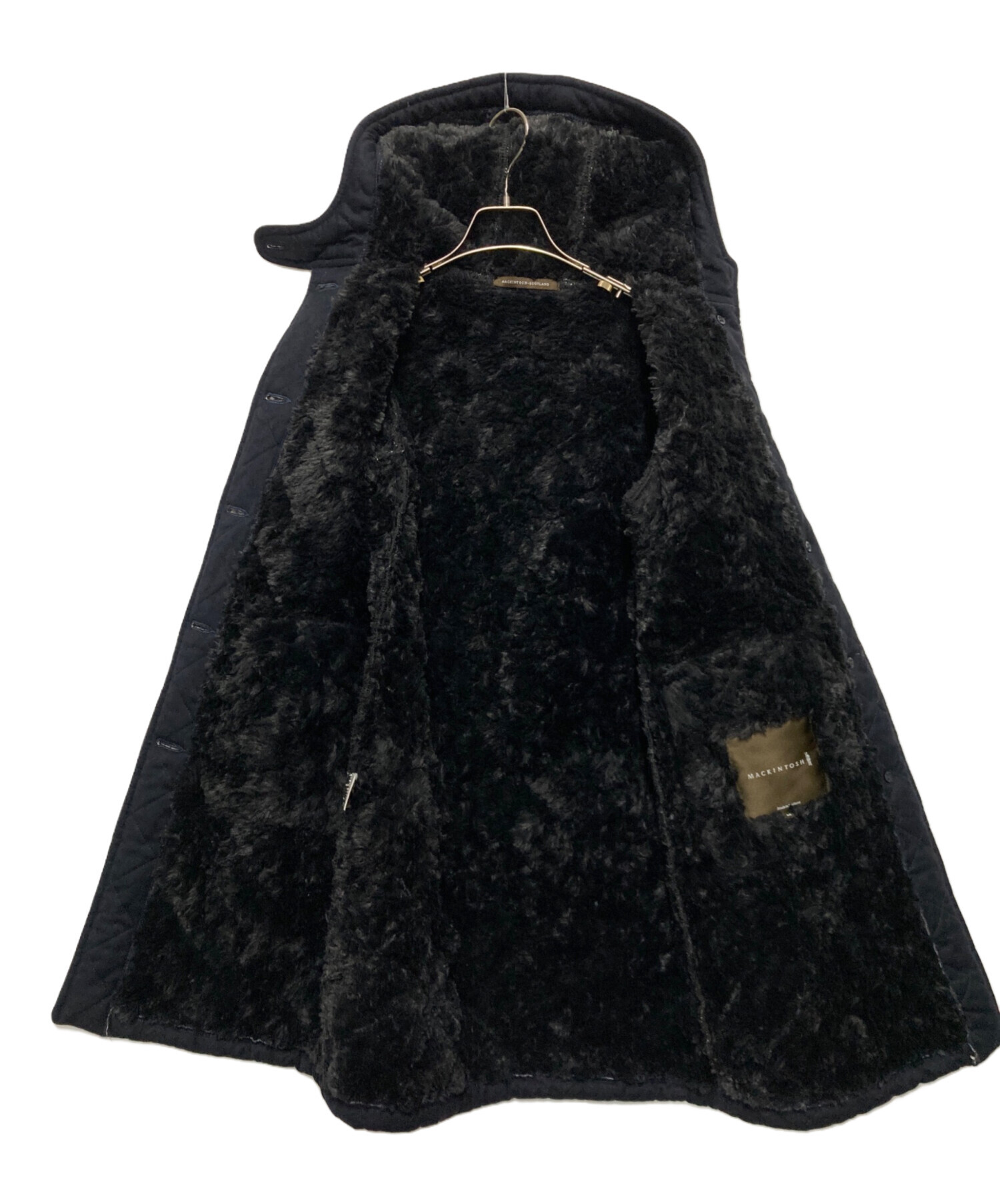 【未使用級】 マッキントッシュ キルティング ボアコート ダークネイビー 中古・古着通販】MACKINTOSH (マッキントッシュ) キルティングコート