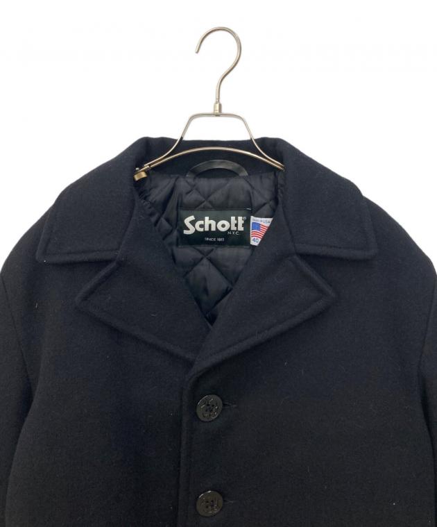 中古・古着通販】Schott (ショット) シングルPコート ネイビー サイズ