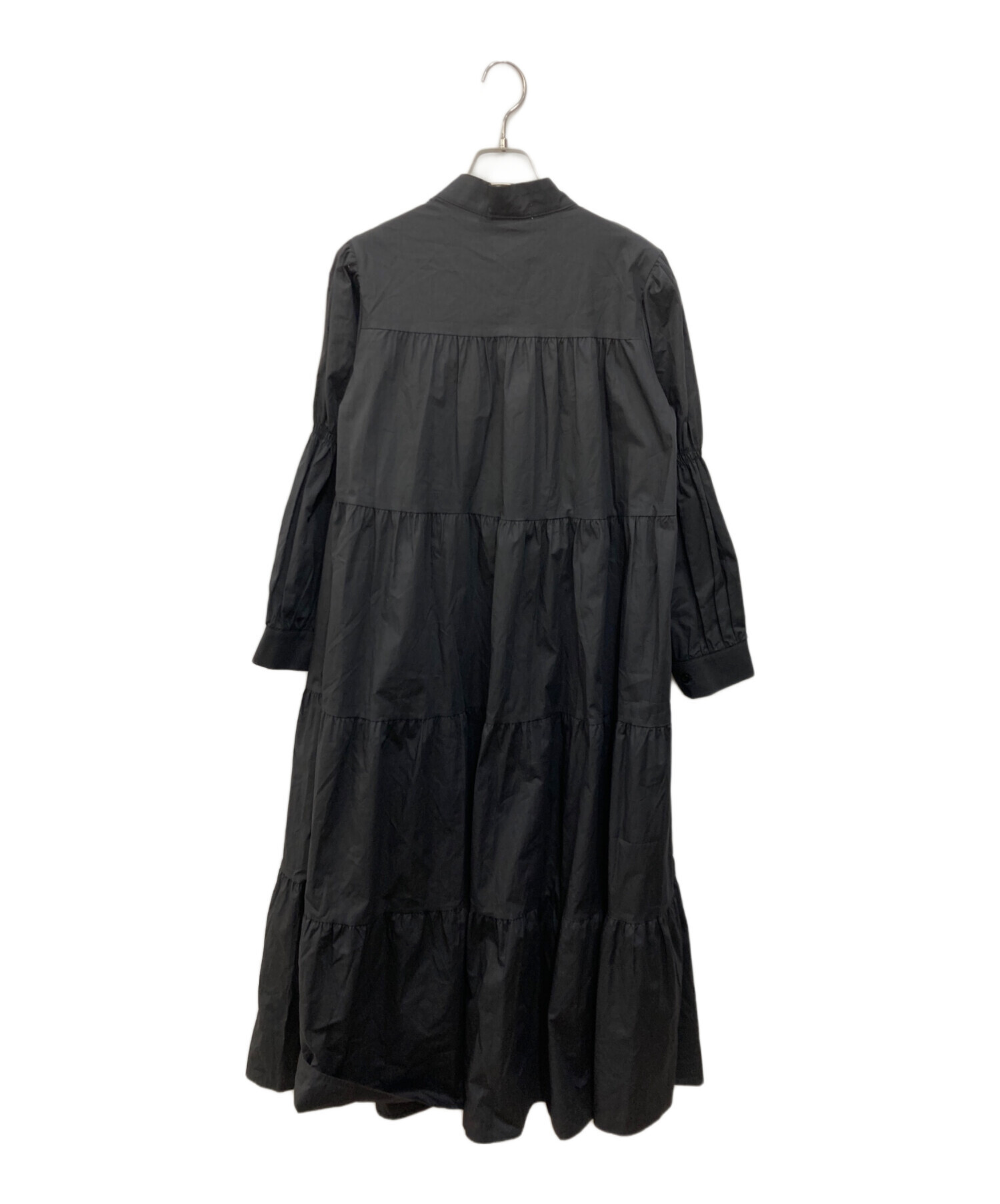 中古・古着通販】Bibiy. (ビビィ) シャツワンピース ブラック サイズ