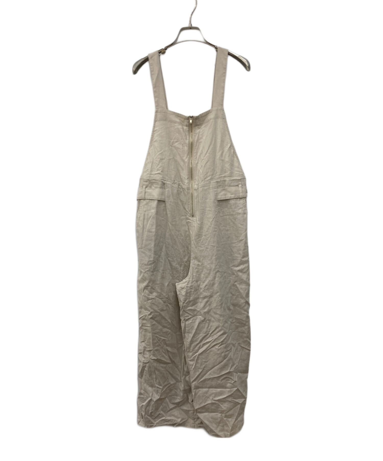 ベージュ Sサイズ サロペット ダブルストリングキャミサロペット（サロペット／オーバーオール