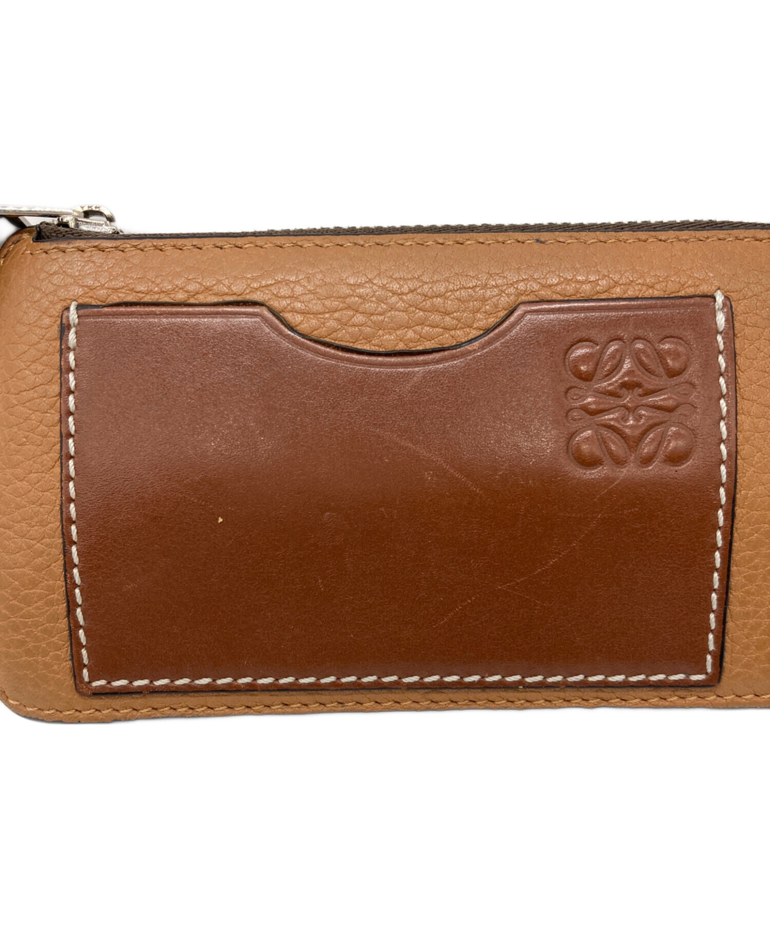 【未使用】LOEWE ブラウン コインケース 中古・古着通販】LOEWE (ロエベ) コインケース ブラウン