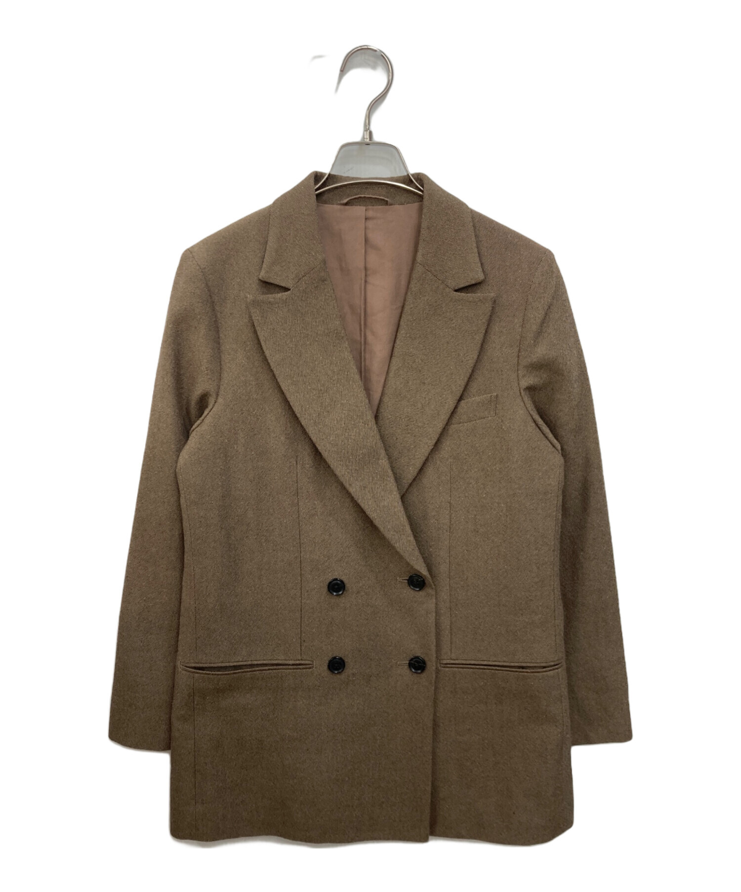 中古・古着通販】Phlannel (フランネル) ウールシルクダブルジャケット