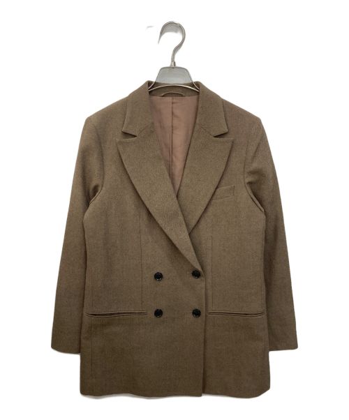 Phlannel フランネル カジュアルジャケット メンズ 【古着】【中古】 中古・古着通販】Phlannel (フランネル) ウールシルクダブルジャケット