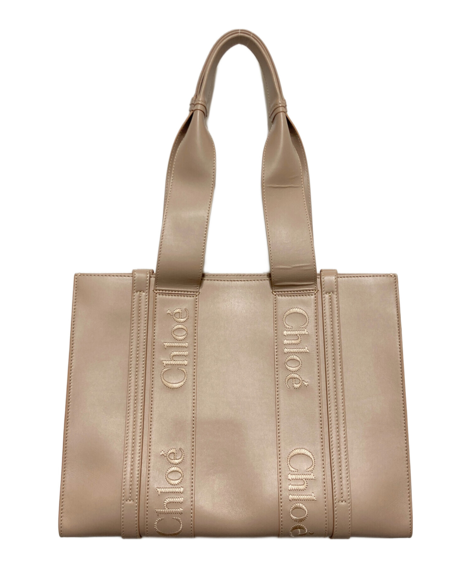 中古・古着通販】Chloe (クロエ) ソフトレザー製WOODYトートバッグ