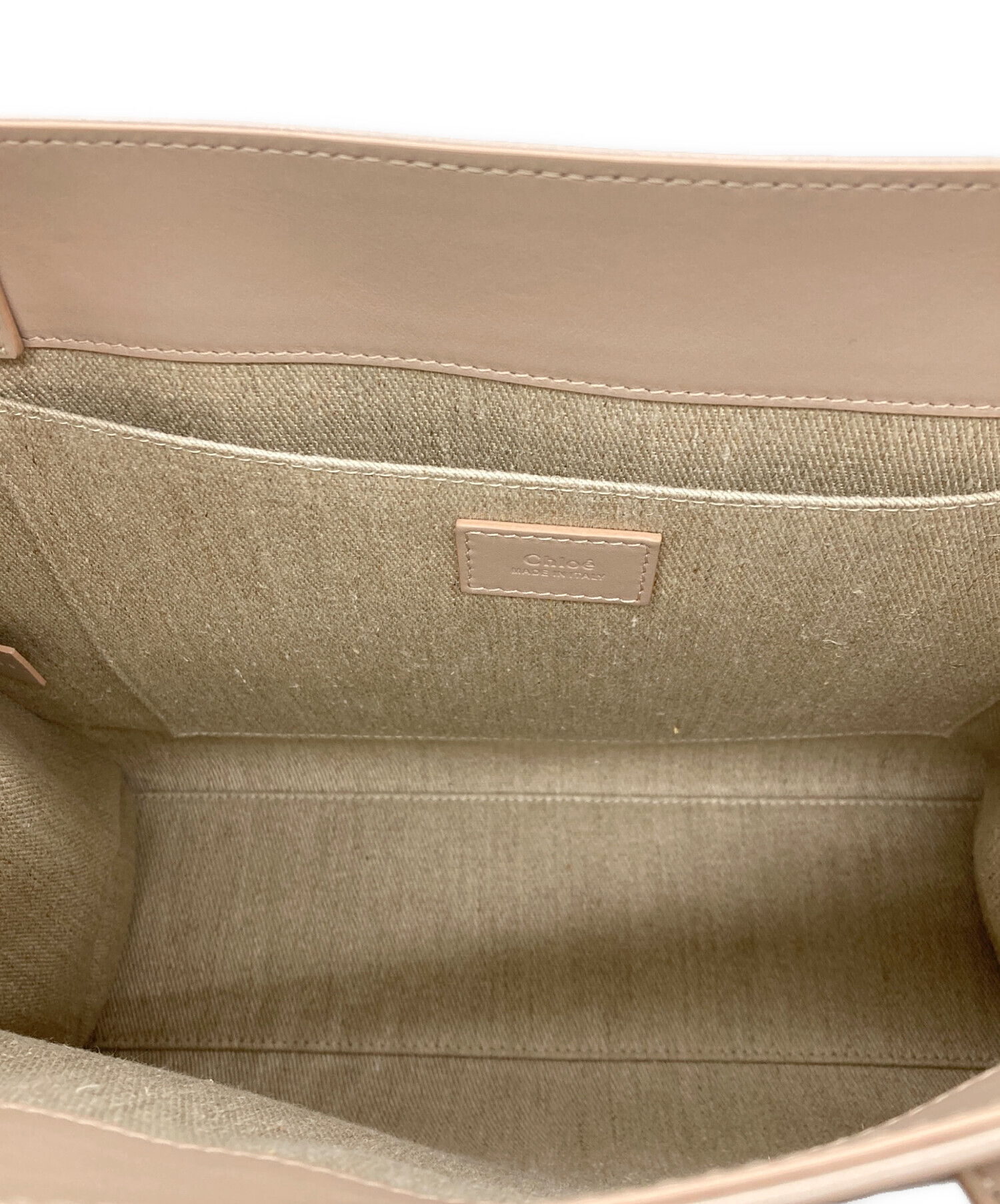 中古・古着通販】Chloe (クロエ) ソフトレザー製WOODYトートバッグ