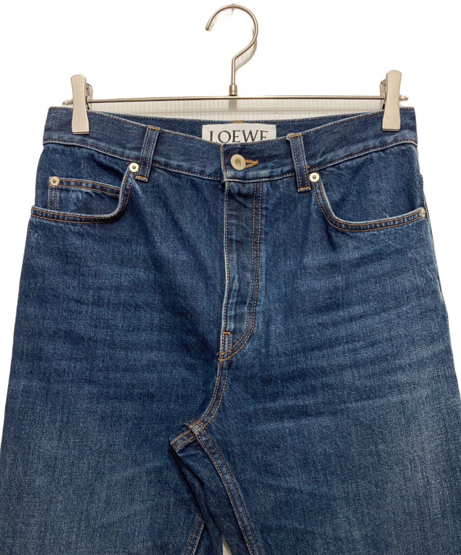 中古・古着通販】LOEWE (ロエベ) ターンアップデニムジーンズ