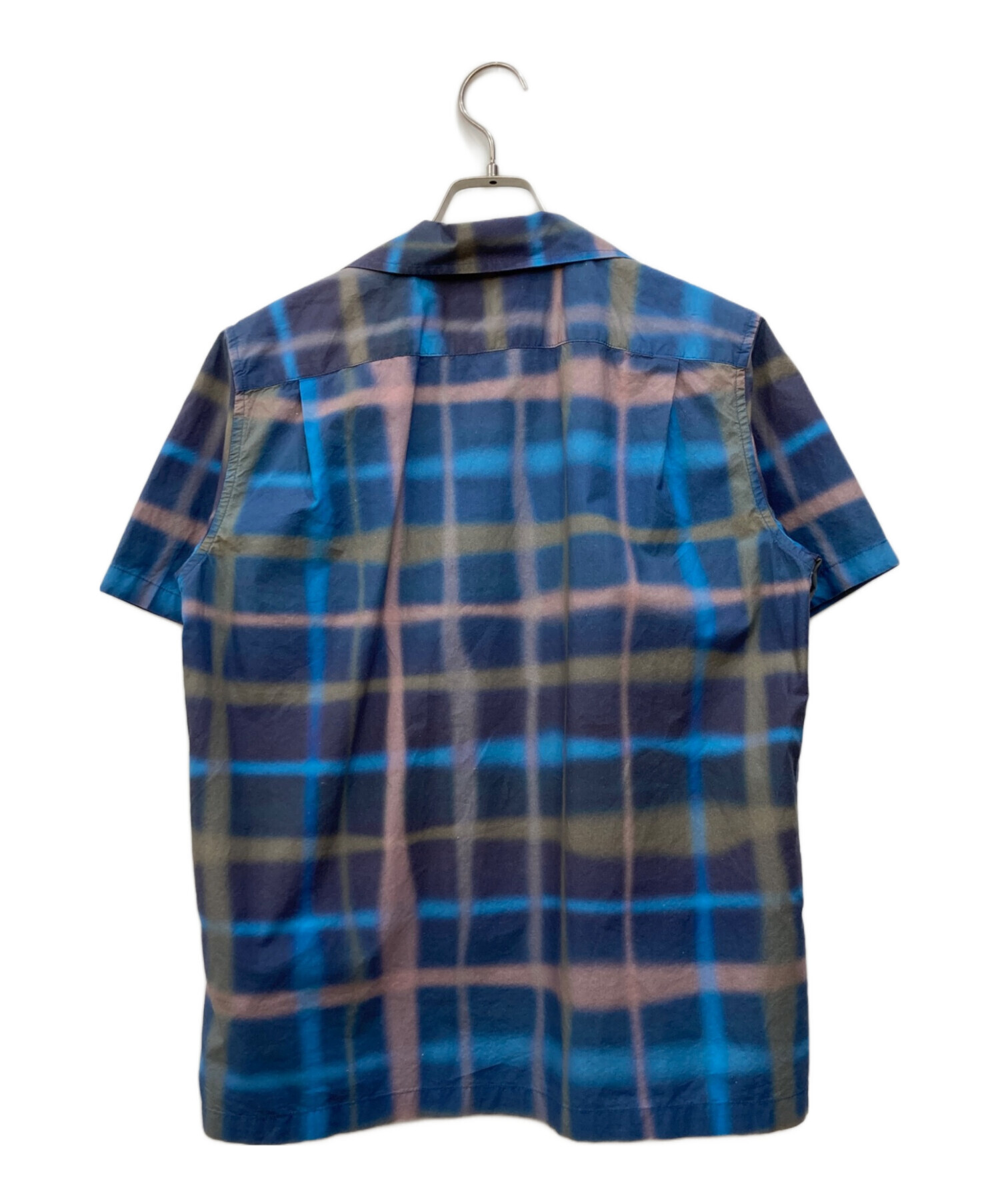 中古・古着通販】DIESEL (ディーゼル) S-FRANK-CHECK シャツ ブルー