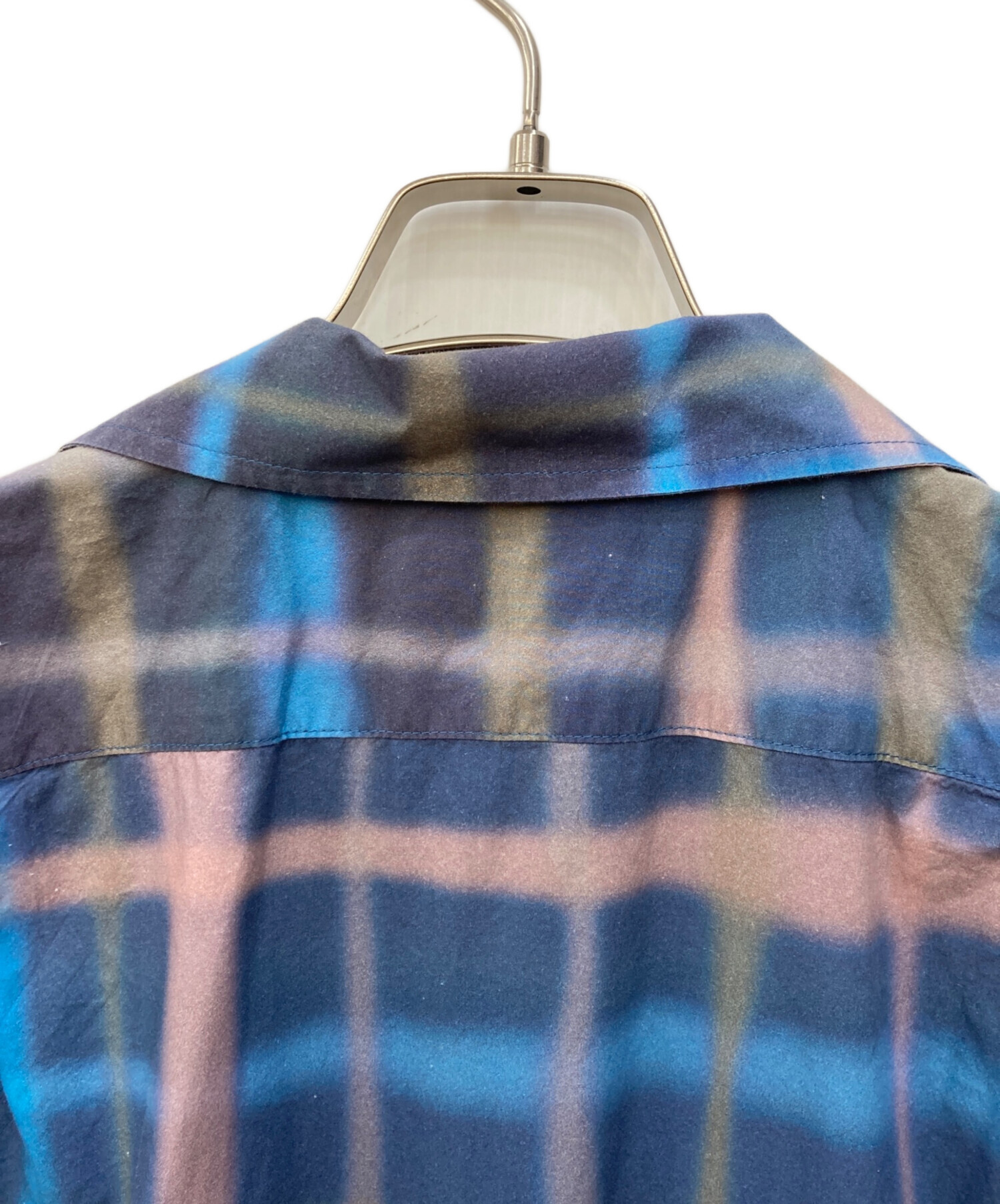 中古・古着通販】DIESEL (ディーゼル) S-FRANK-CHECK シャツ ブルー 