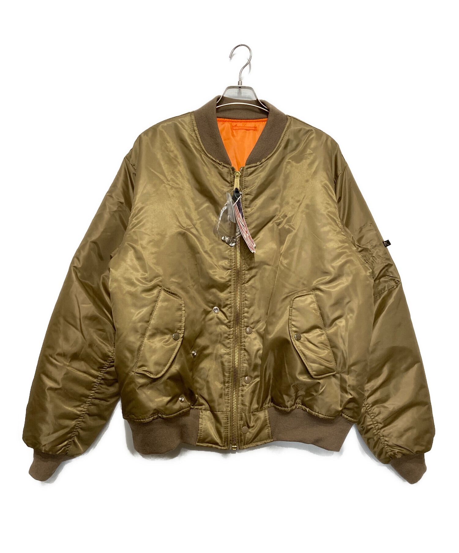 USED カスタム　ロスコ　MA-1 中古・古着通販】ROTHCO (ロスコ) MA-1ジャケット カーキ サイズ:3XL