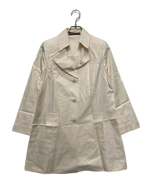 中古・古着通販】LEONARD (レオナール) シルクハーフコート アイボリー