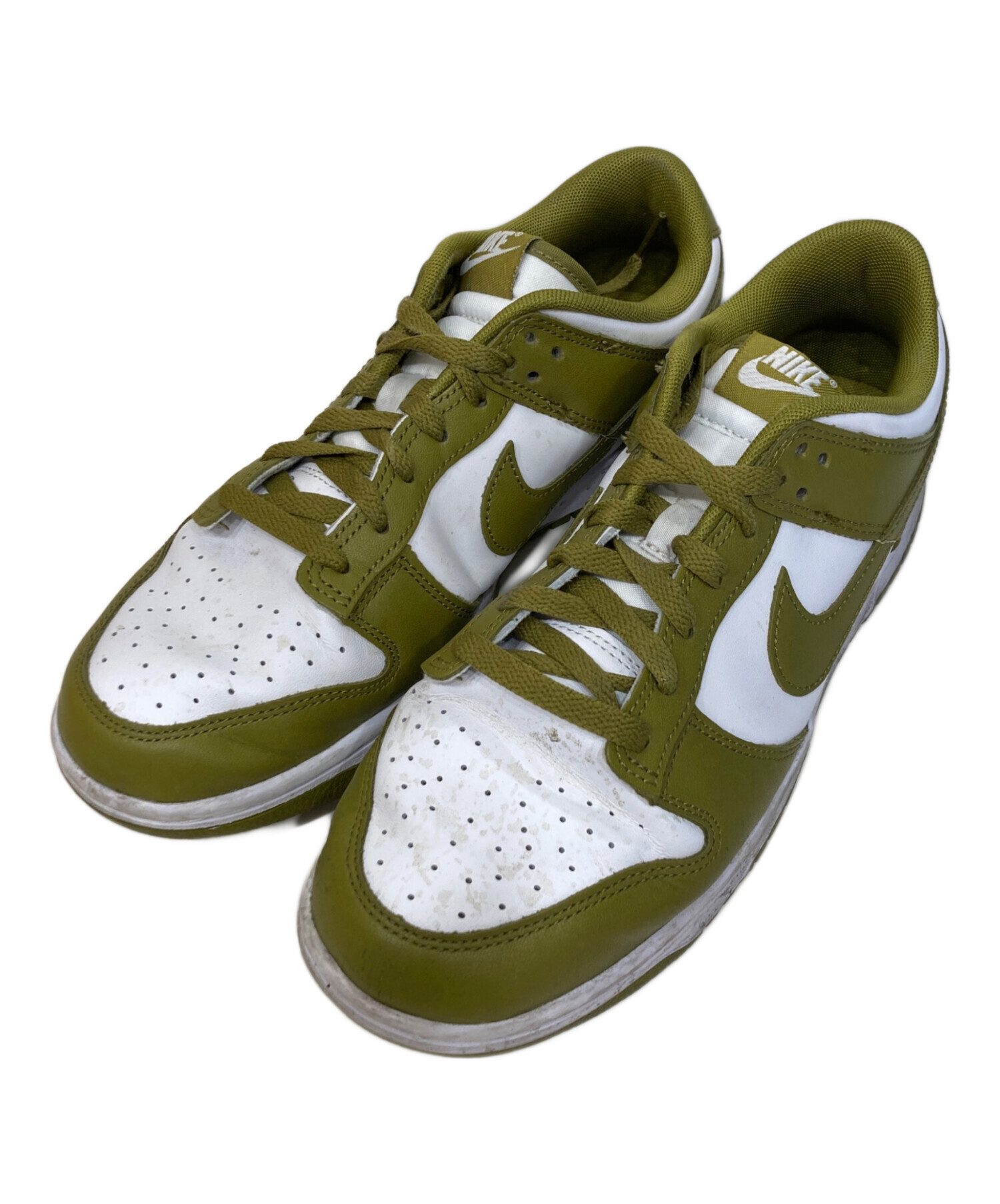 中古・古着通販】NIKE (ナイキ) DUNK LOW RETRO ホワイト×オリーブ 