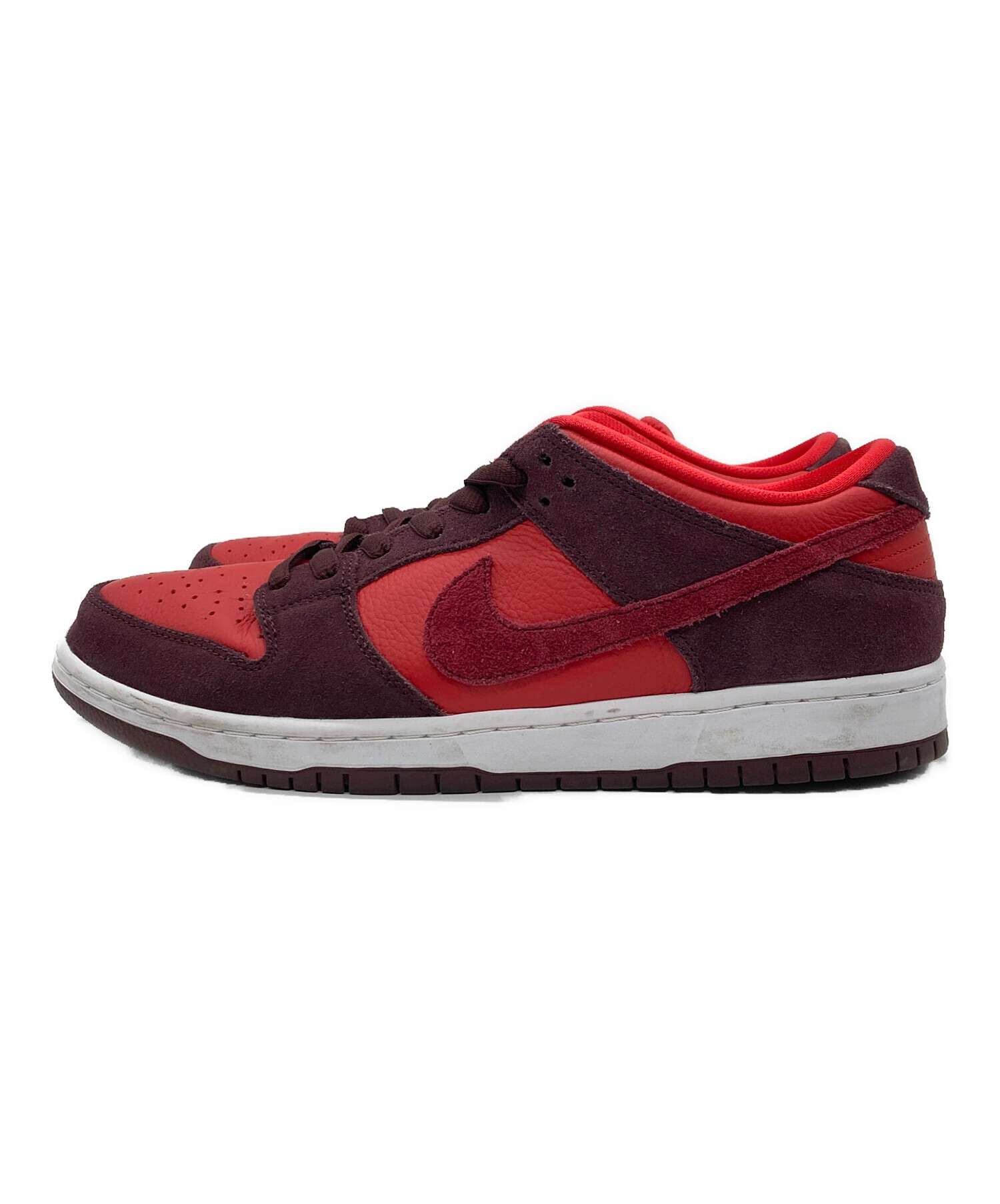 中古・古着通販】NIKE (ナイキ) SB Dunk Low Cherry レッド サイズ 