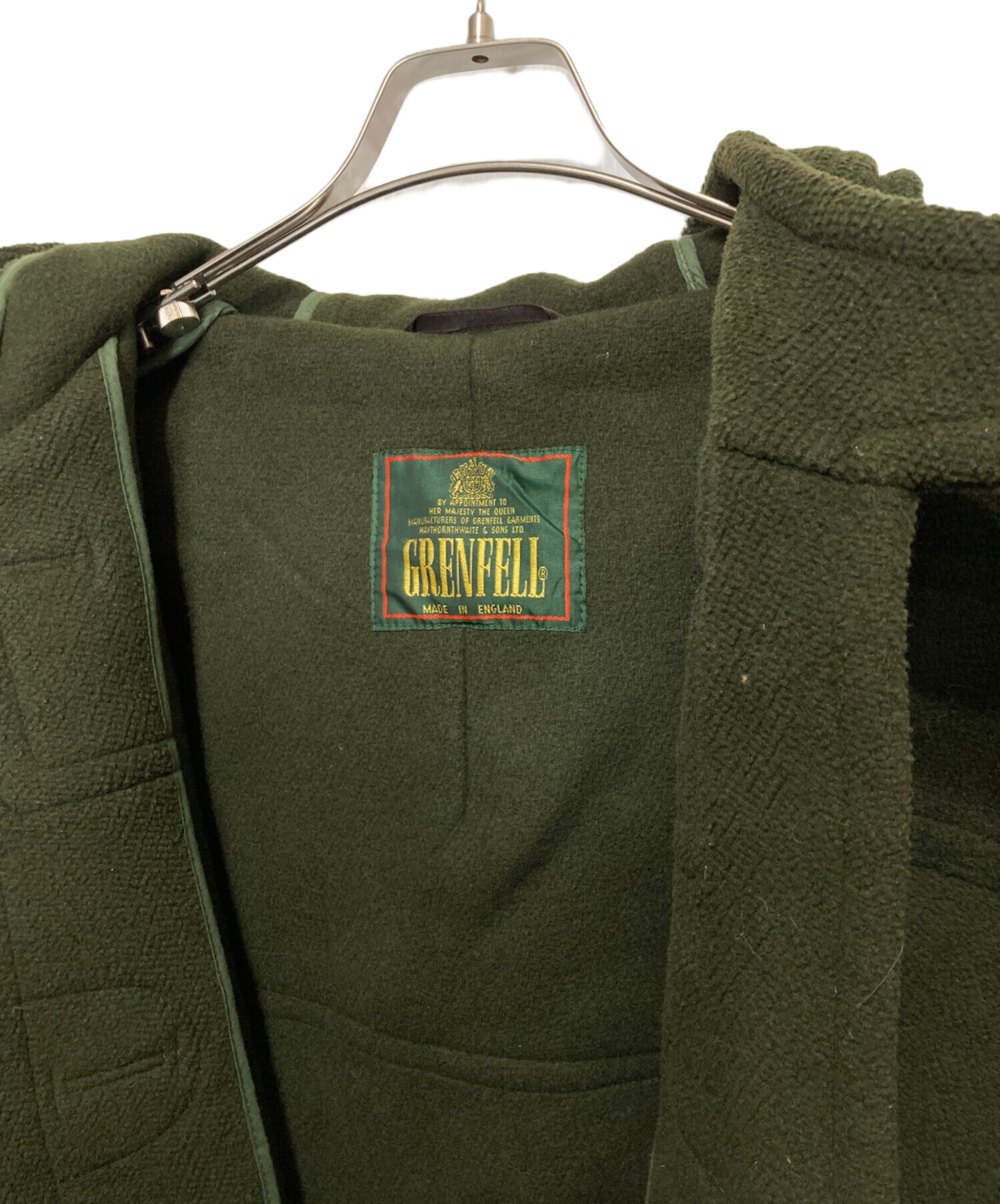 ビンテージ グレンフェル ダッフルコート イギリス製 90s イギリス製 ビンテージ GRENFELL ダッフルコート ロング