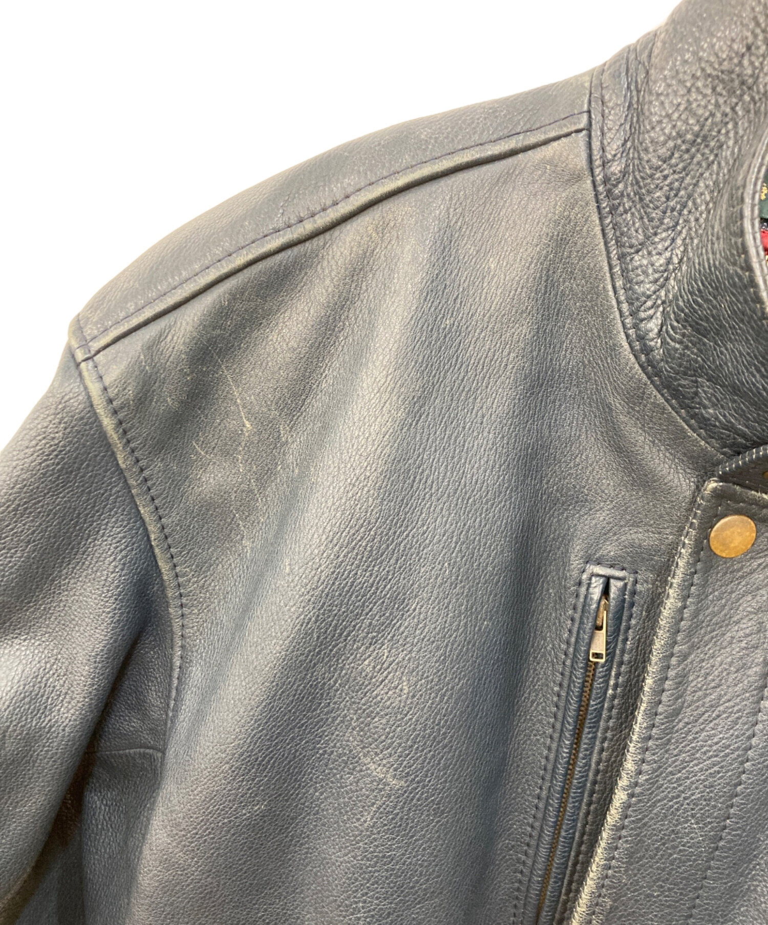 中古・古着通販】PAIR SLOPE (ペアスロープ) ライナー付レザー