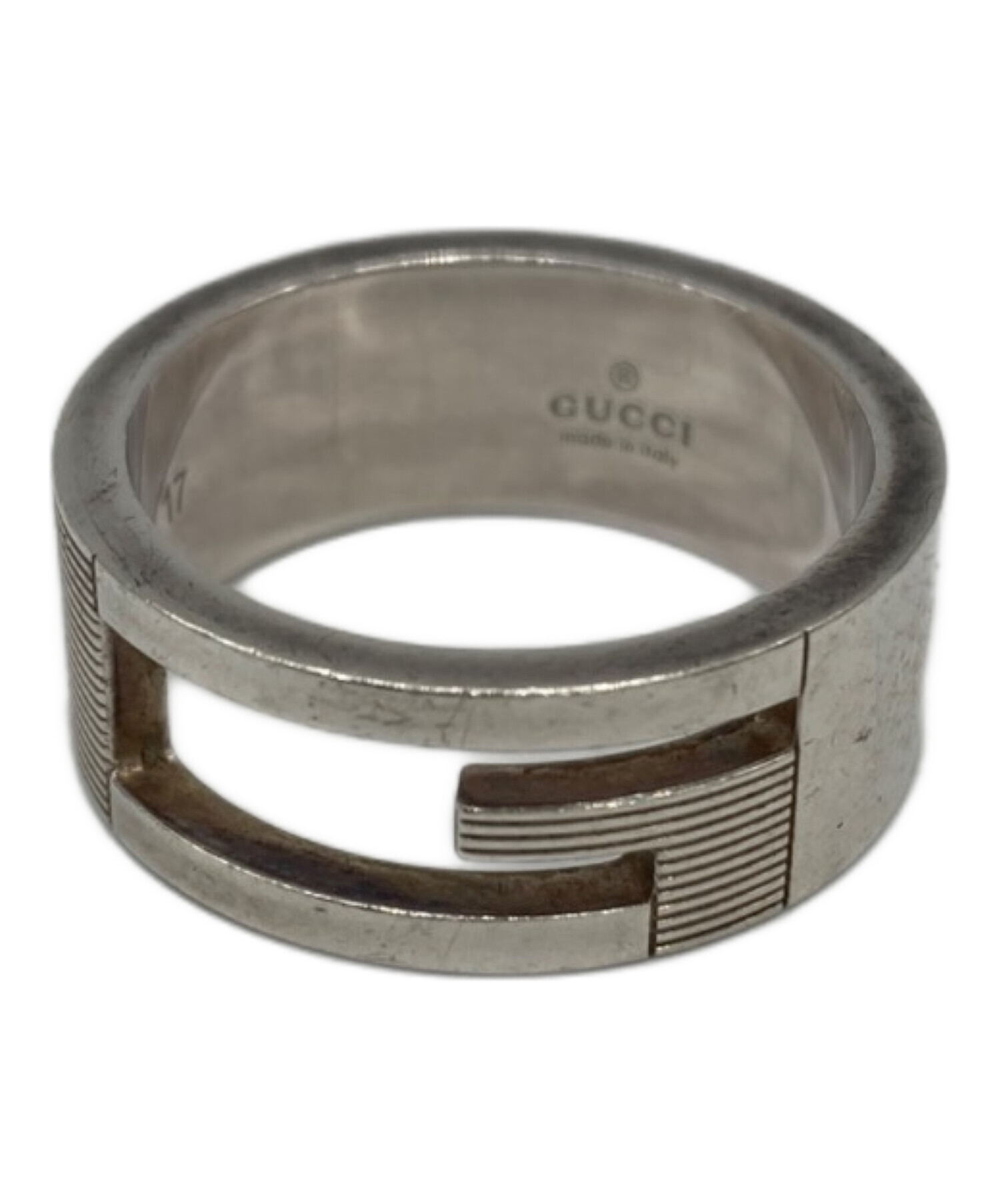 中古・古着通販】GUCCI (グッチ) Gリング サイズ:17号｜ブランド・古着 