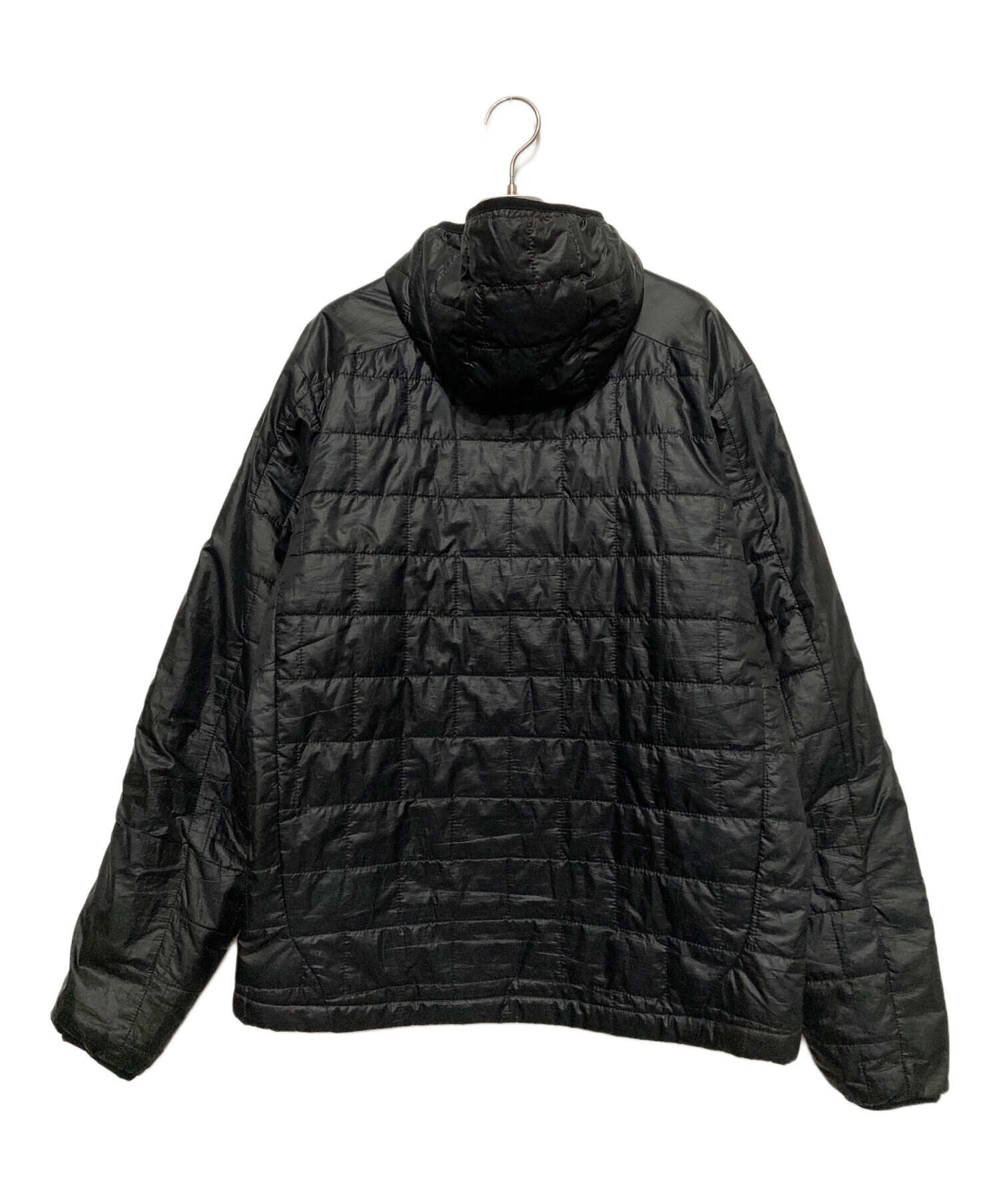 中古・古着通販】Patagonia (パタゴニア) ナノパフフーディー ブラック 