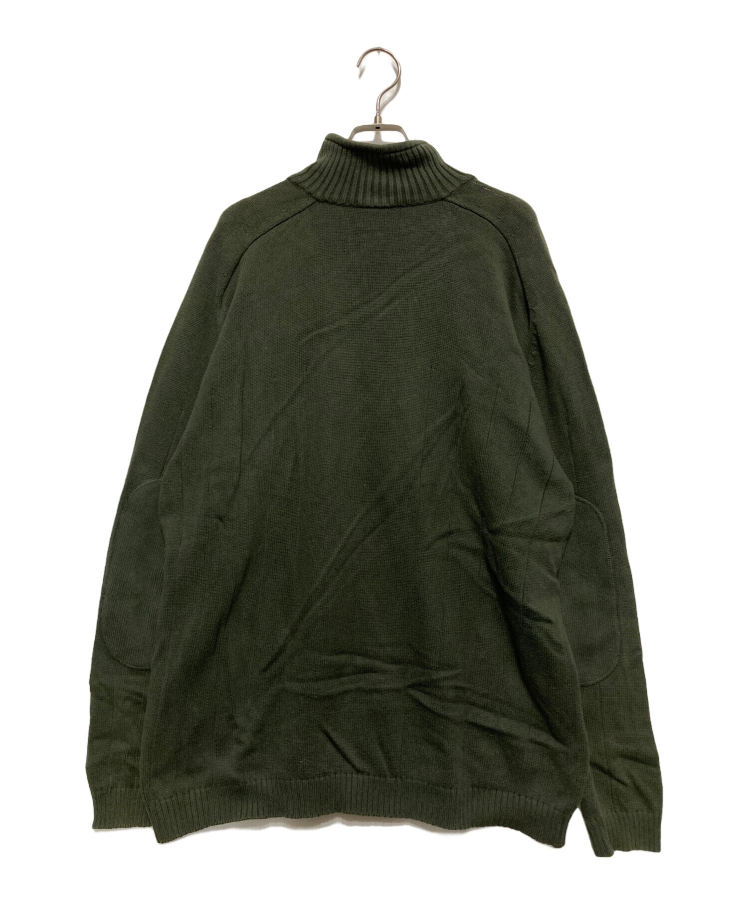 中古・古着通販】LACOSTE (ラコステ) ハーフジップニット カーキ 