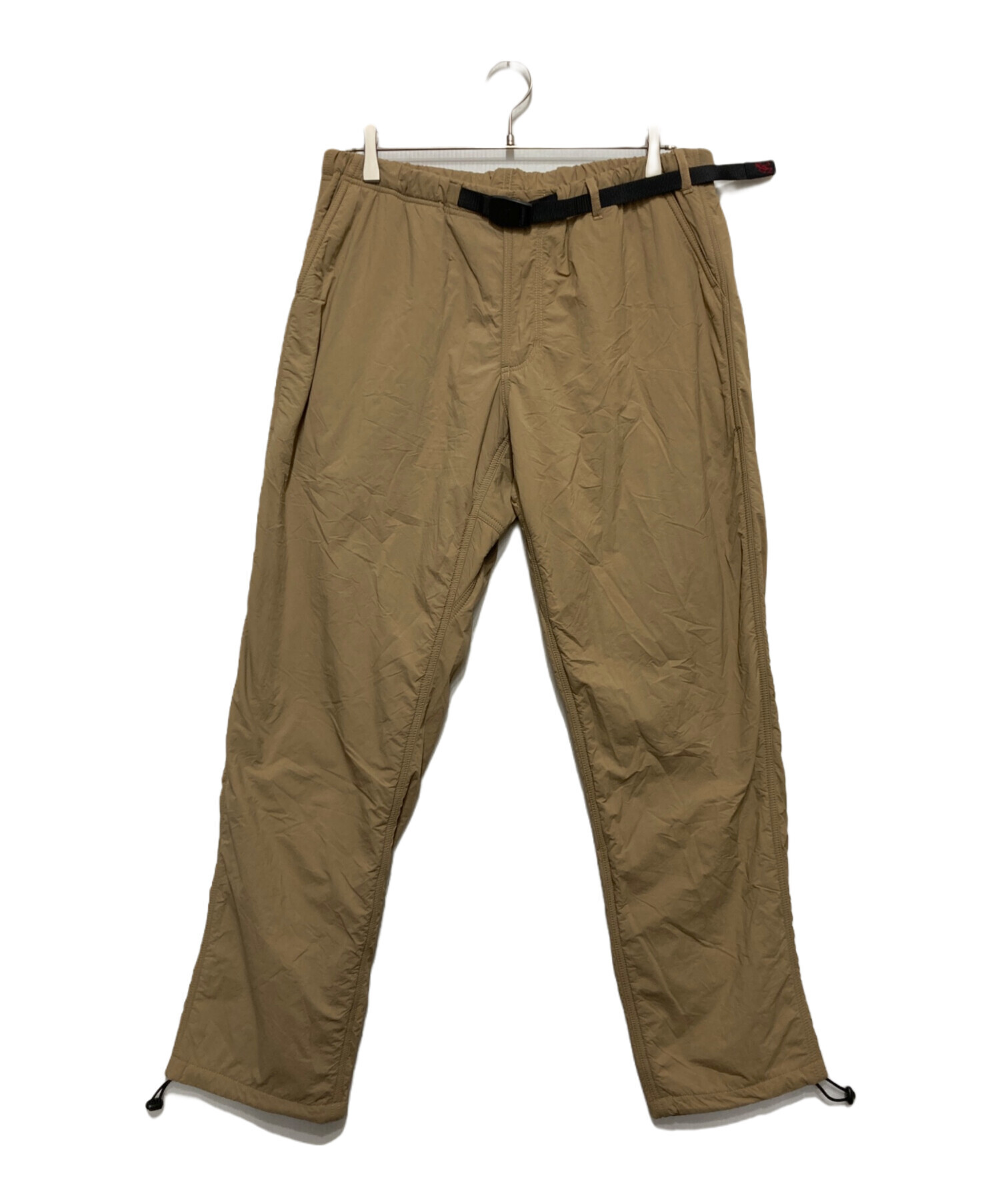 GRAMICCI グラミチ ナイロンフリース トラックパンツ Lサイズ ベージュ