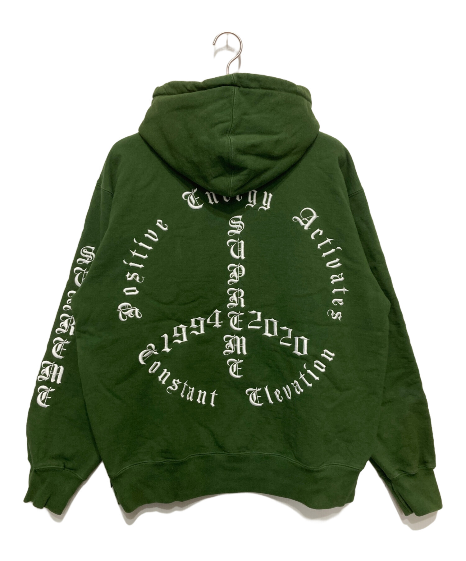 中古・古着通販】SUPREME (シュプリーム) peace Hooded sweatshirt 