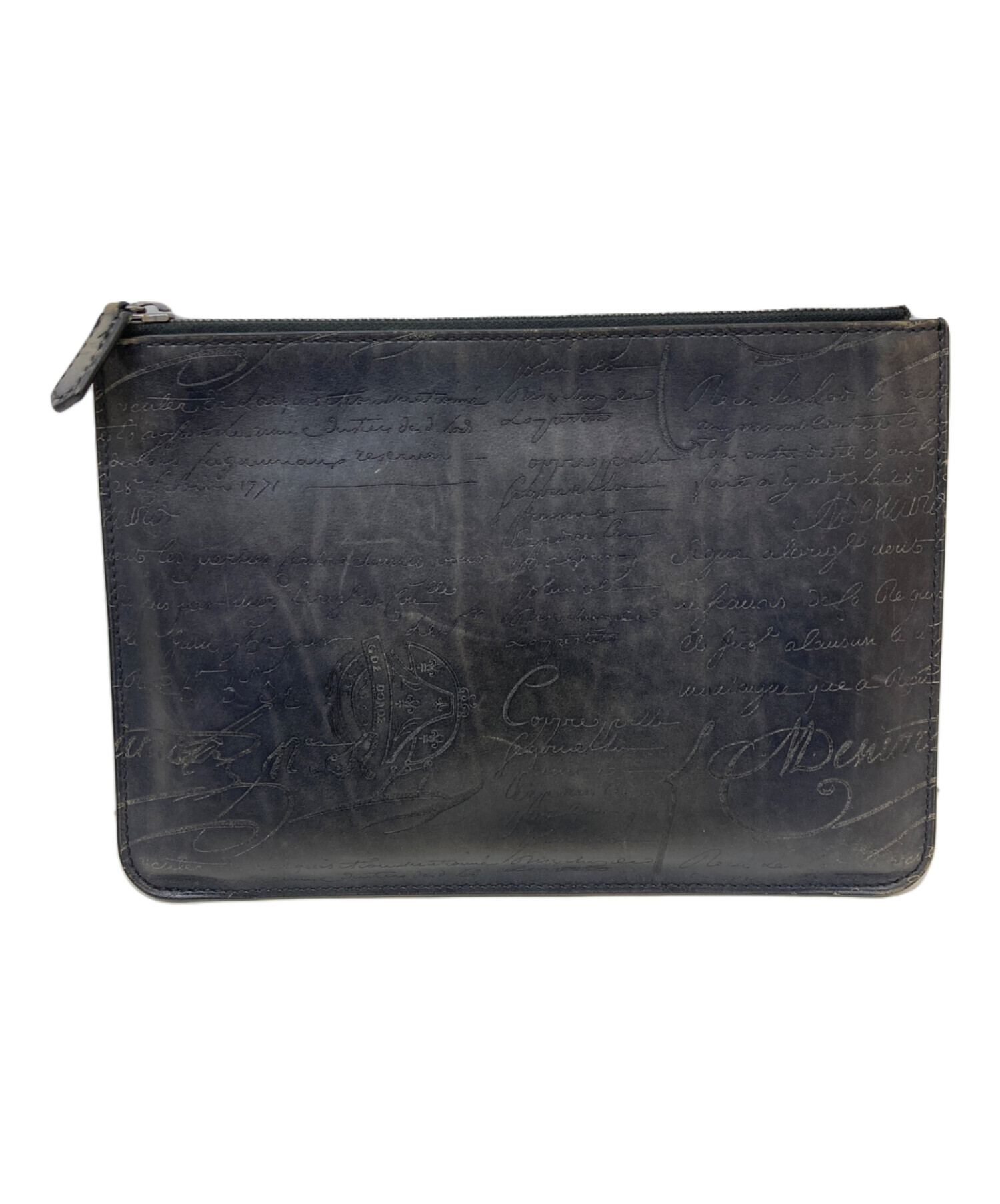 中古・古着通販】Berluti (ベルルッティ) カリグラフィレザークラッチ